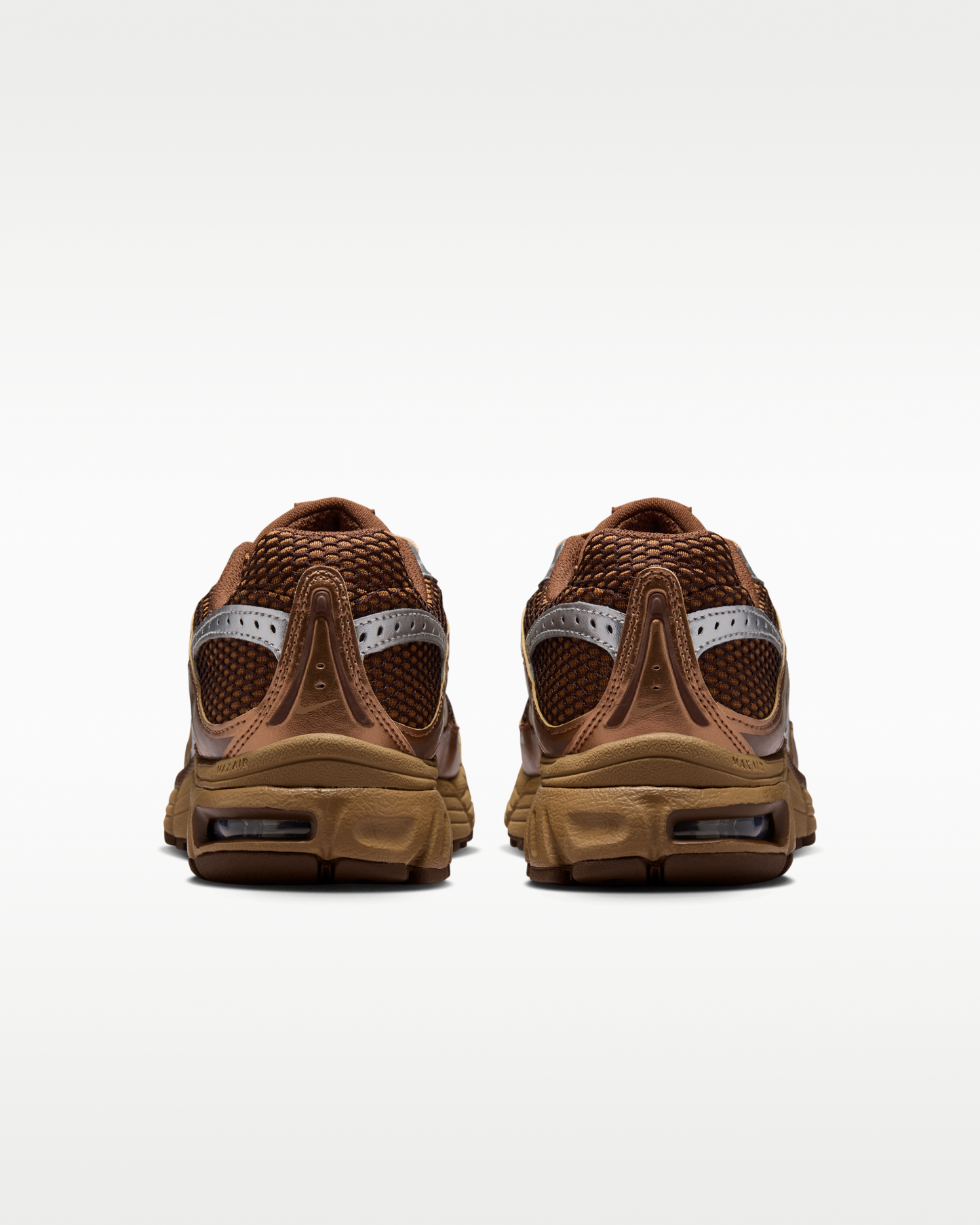 Nike Air Max Moto 2K Women's Shoes with Reflective Design Accents - Light British Tan/Cacao Wow/Metallic Silver/Dark Driftwood - View 6