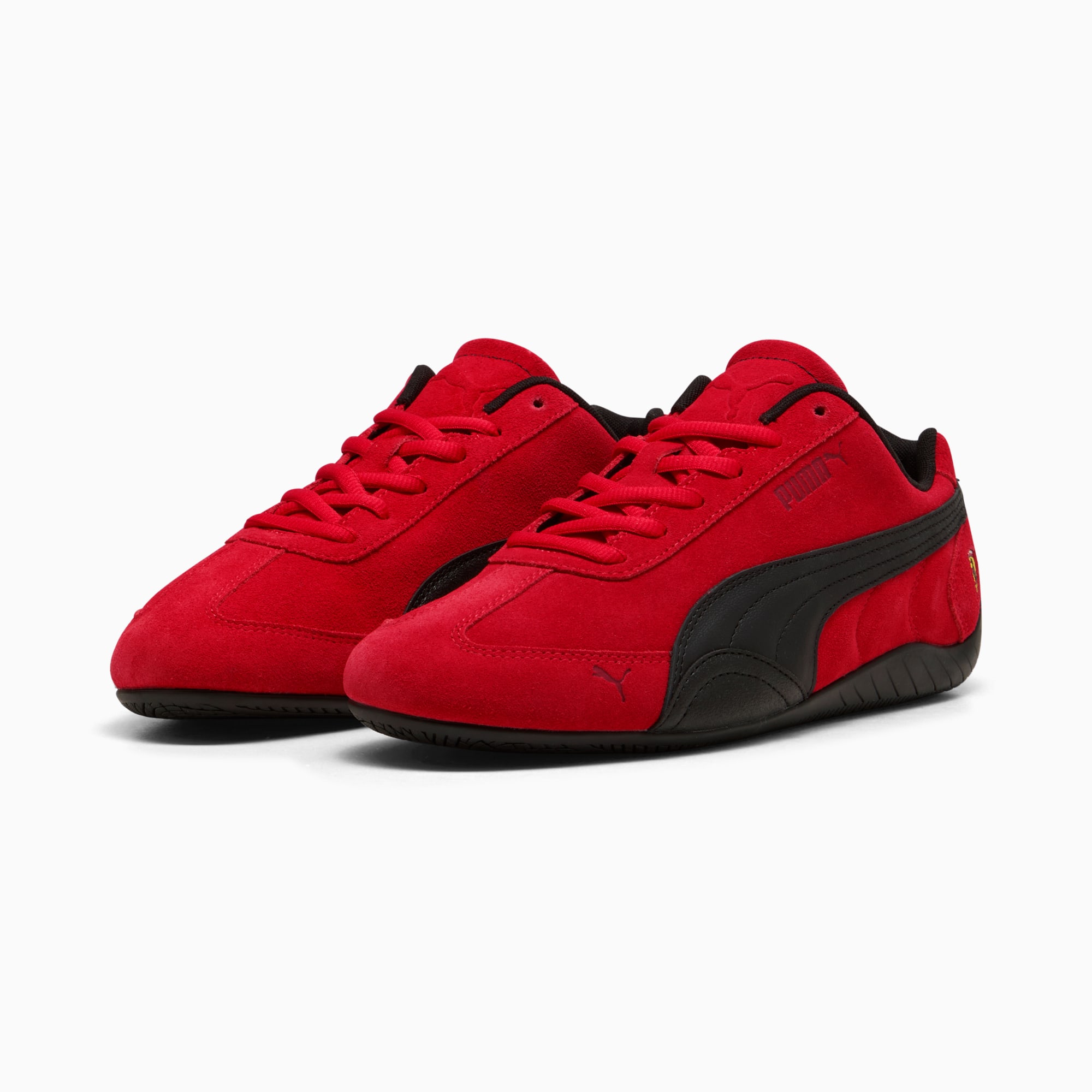 Ferrari Speedcat Sneakers Unisex - Rosso Corsa-PUMA Black - Image 4