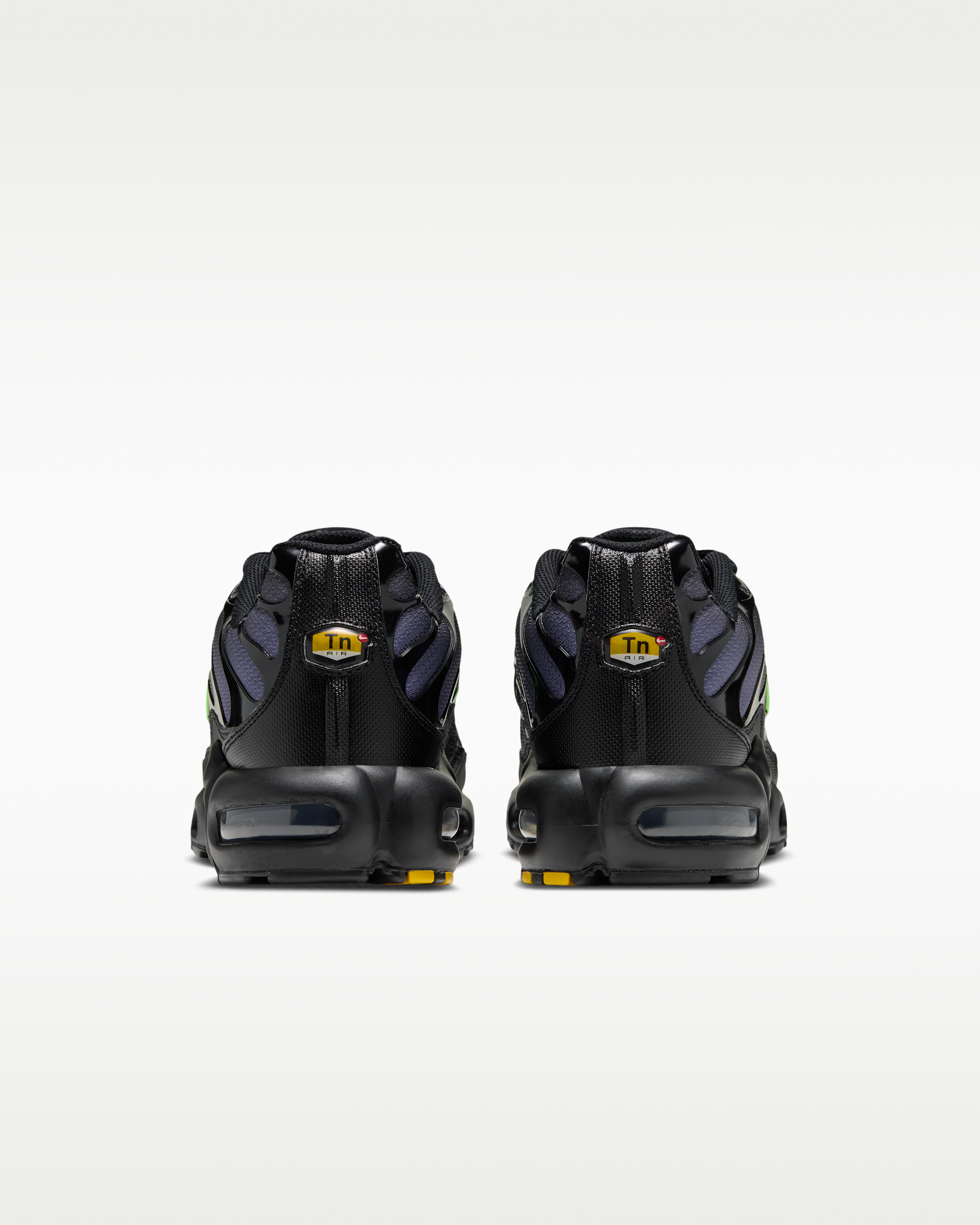 Nike Air Max Plus Men's Shoes - Black/Canyon Purple/Electric Green - View 6