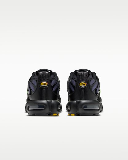 Nike Air Max Plus Men's Shoes - Black/Canyon Purple/Electric Green - View 6