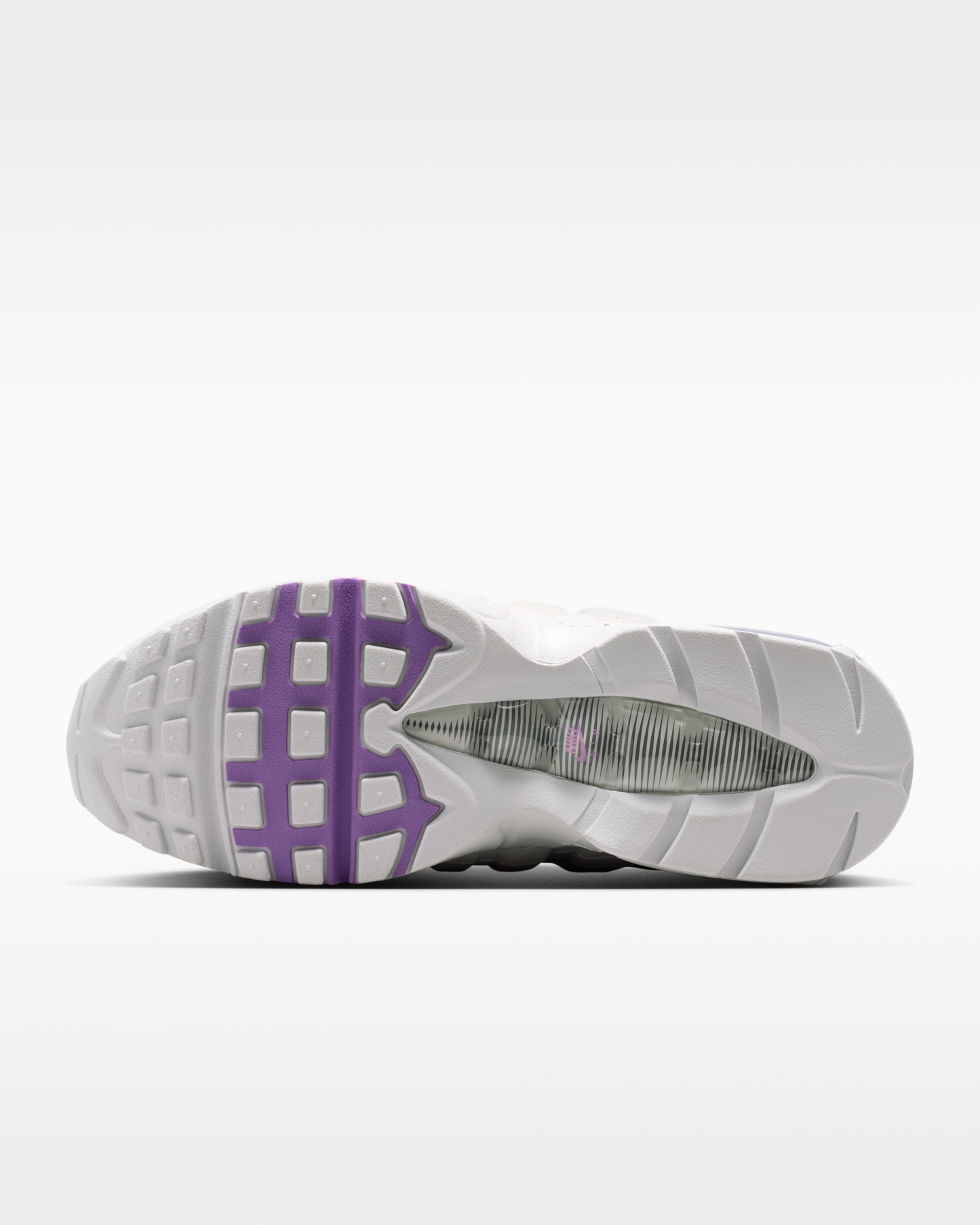 Nike Air Max 95 Big Bubble 'OG' Men's Shoes - Photon Dust/Dark Grey/Grey Fog/Bright Violet - View 2