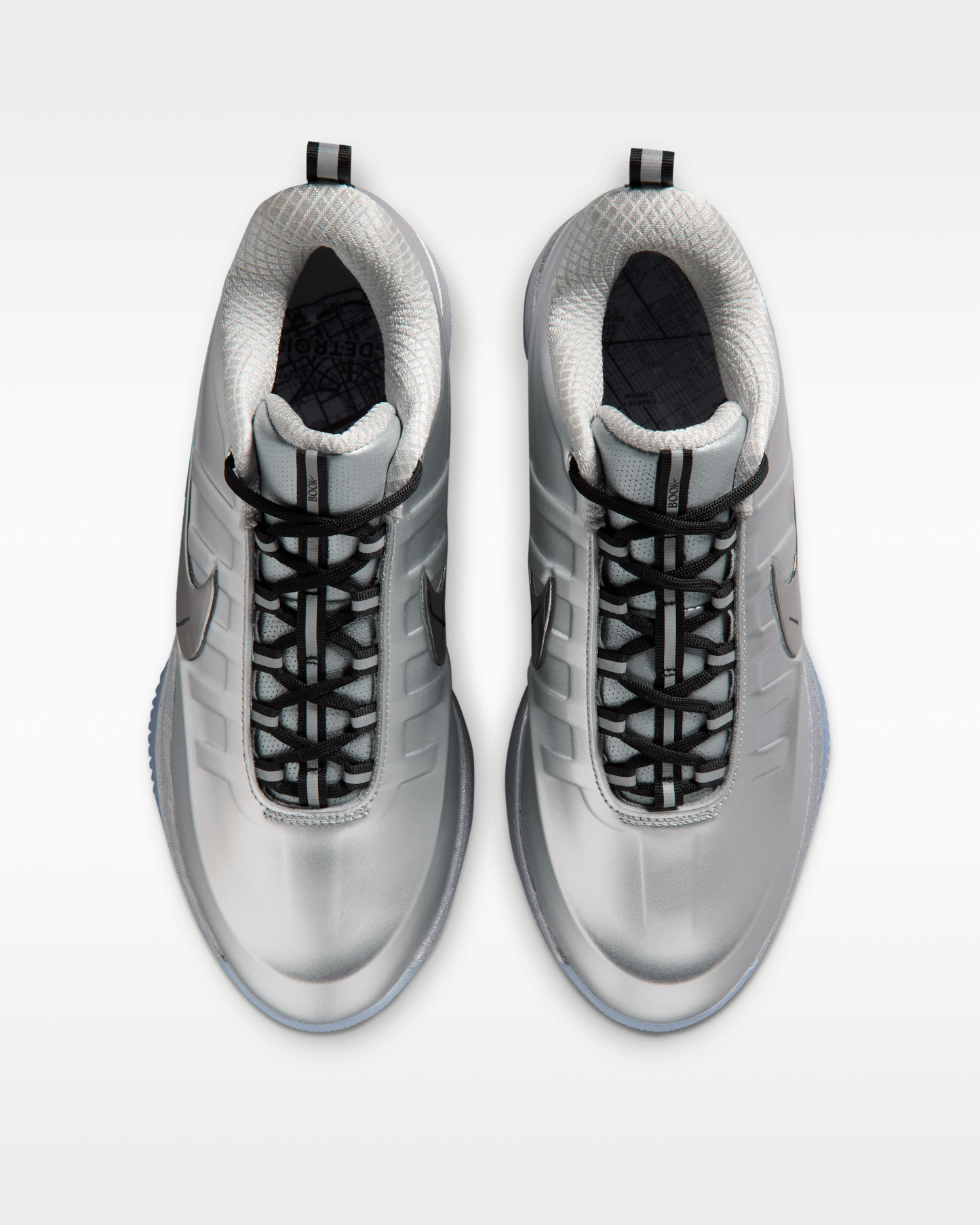 Book 2 "Iron Fist" Basketball Shoes - Metallic Silver/Black/Metallic Silver - View 4