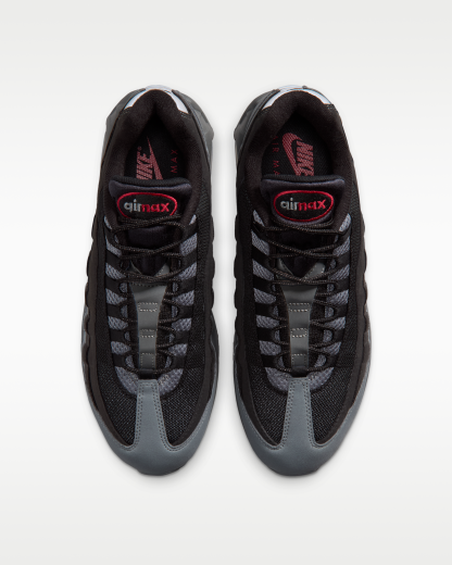 Nike Air Max 95 Big Bubble 'OG' Men's Shoes - Black/Smoke Grey/Dark Smoke Grey/Tough Red - View 4