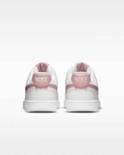 Nike Court Vision Low Next Nature Women's Shoes - White/Pink Oxford - View 6