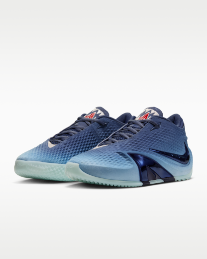 Ja 4 ‘Deep Water’ Basketball Shoes - Diffused Blue/Chambray/Glacier Blue/Blackened Blue - View 5