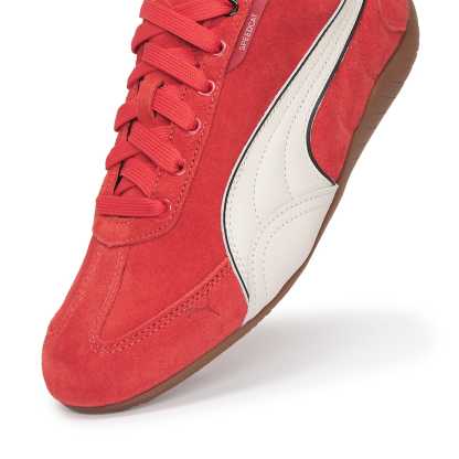 Scuderia Ferrari Speedcat Sneakers Unisex - Rosso Corsa-Vapor Gray - Image 6