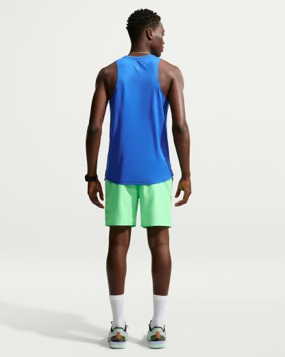 Nike Miler Men's Dri-FIT 18cm (approx.) Brief-Lined Running Shorts - Illusion Green/Cucumber Calm - View 5