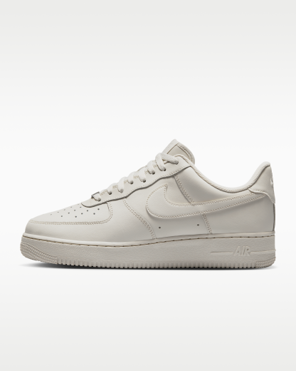 Nike Air Force 1 '07 Men's Shoes - Light Bone/Metallic Silver/Light Bone - View 1