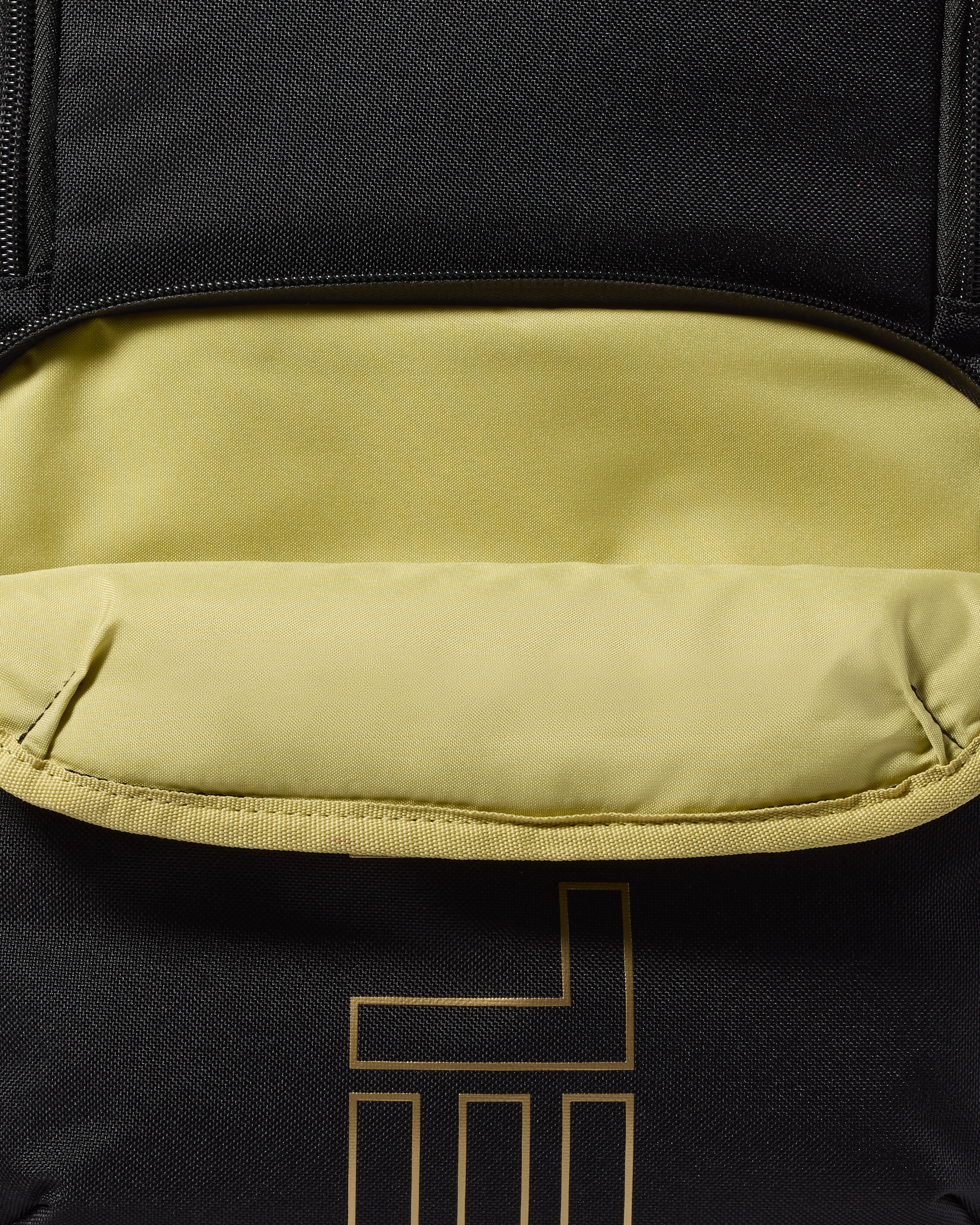 Nike Varsity Elite Backpack (32L) - Black/Black/Metallic Gold - View 7