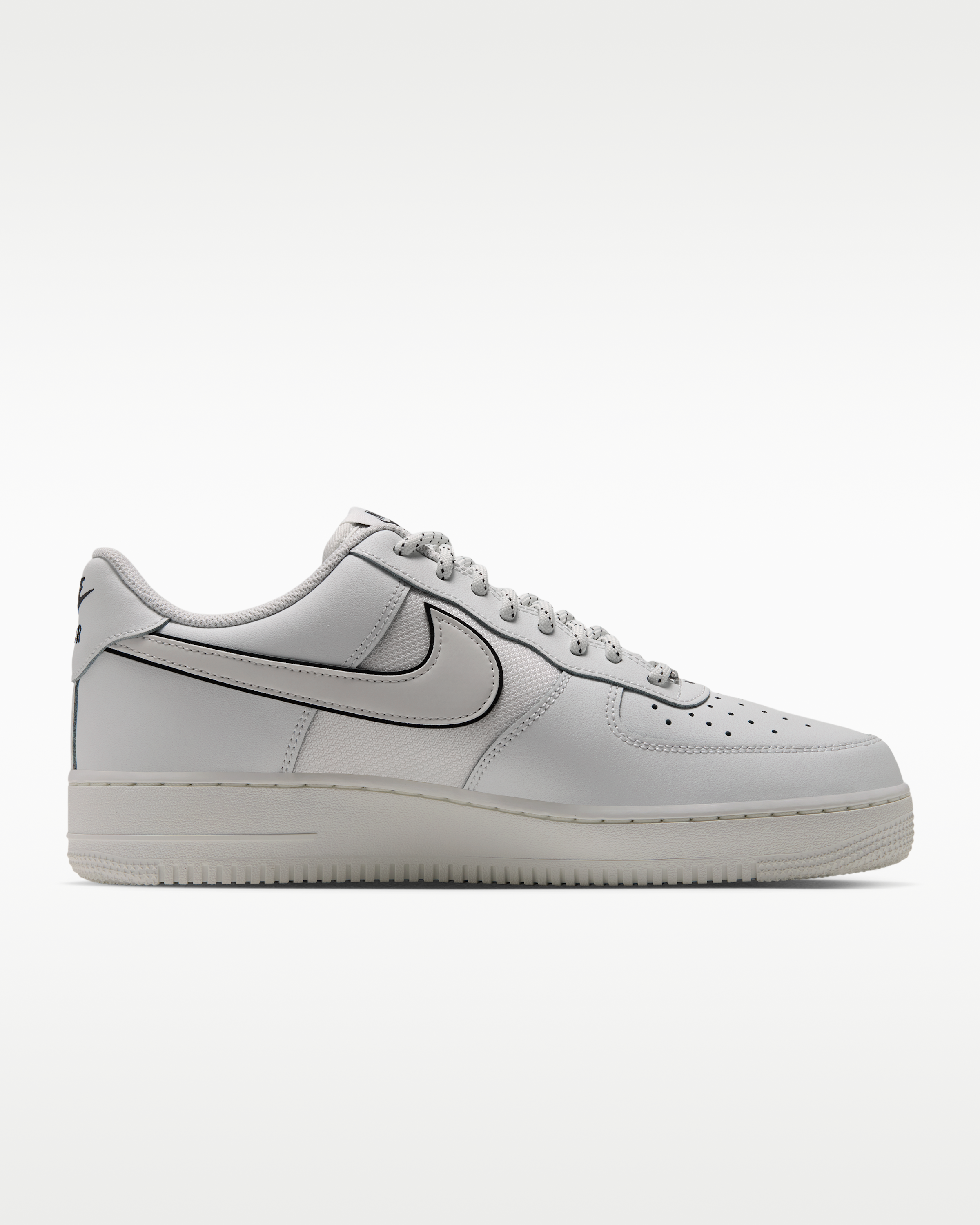 Nike Air Force 1 '07 LV8 Men's Shoes - Summit White/Summit White/Anthracite - View 3