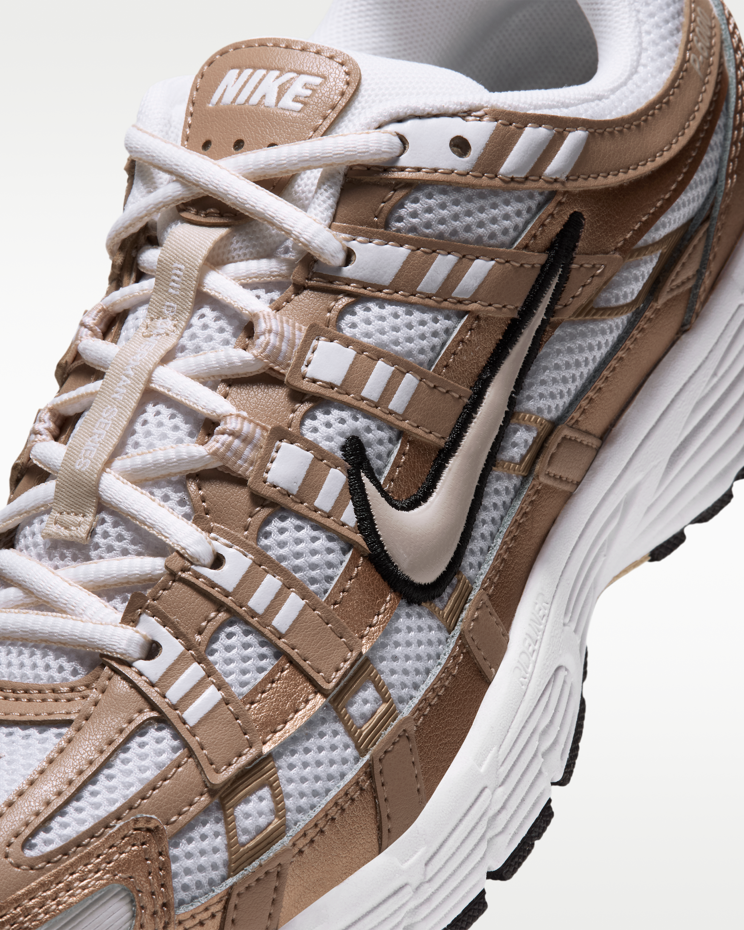 Nike P-6000 Women's Shoes - White/Blur/Black/Sand Drift - View 7