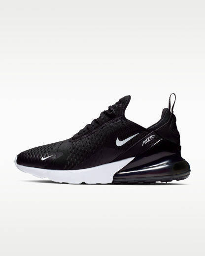 Nike Air Max 270 Men's Shoes - Black/White/Solar Red/Anthracite - View 1