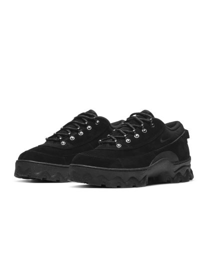 Nike Lahar Low Women's Shoes - Black/Orange/Black/Dark Smoke Grey - View 5