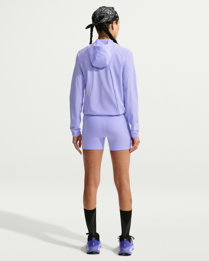 Nike Swift Women's High-Waisted 10cm (approx.) Tight Running Shorts with Pockets - Purple Pulse - View 5