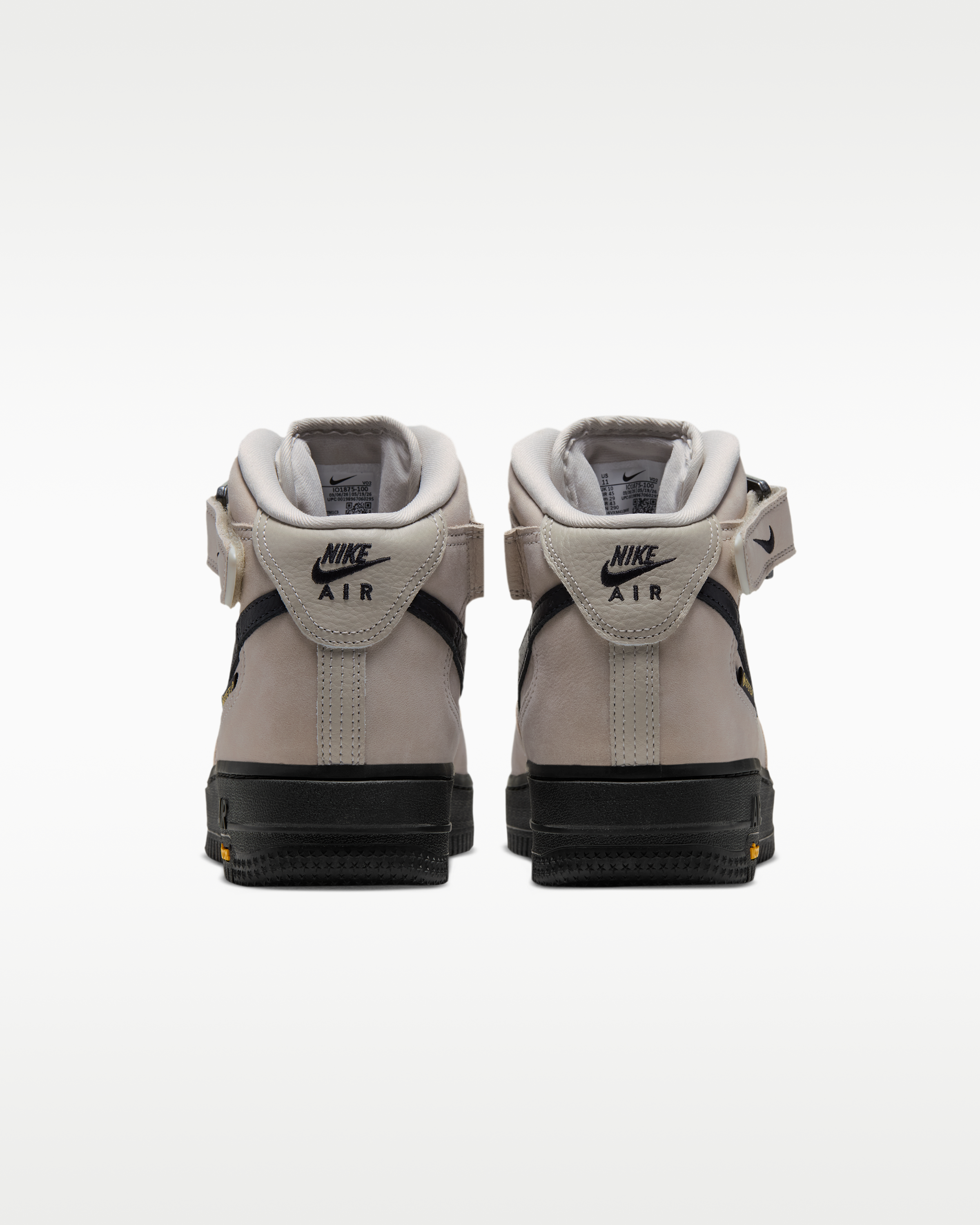 Nike Air Force 1 Mid '07 GORE-TEX Vibram® Men's Shoes - Summit White/Blue Tint/Black - View 6