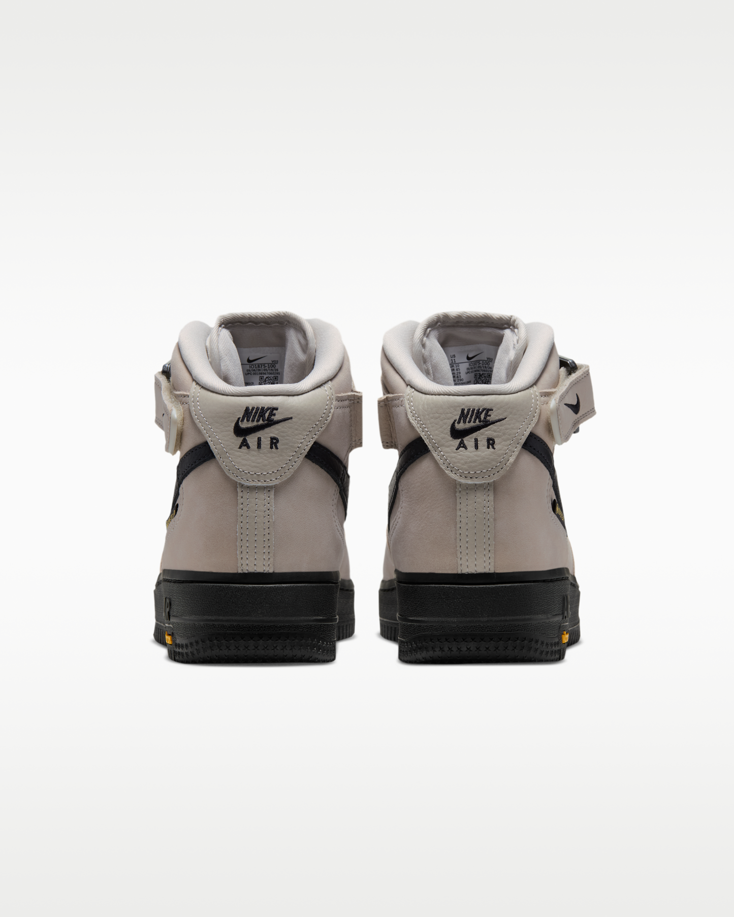 Nike Air Force 1 Mid '07 GORE-TEX Vibram® Men's Shoes - Summit White/Blue Tint/Black - View 6
