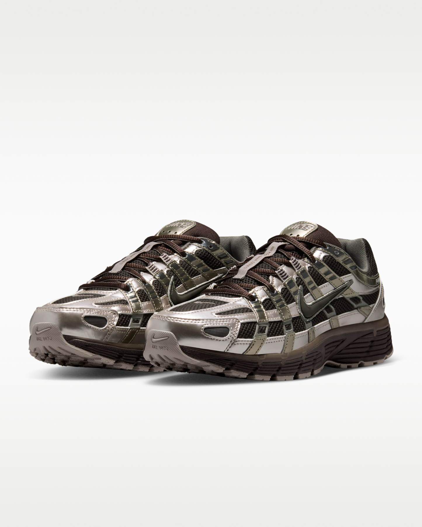 Nike P-6000 Women's Shoes - Velvet Brown/Cream II/Enigma Stone/Ridgerock - View 5