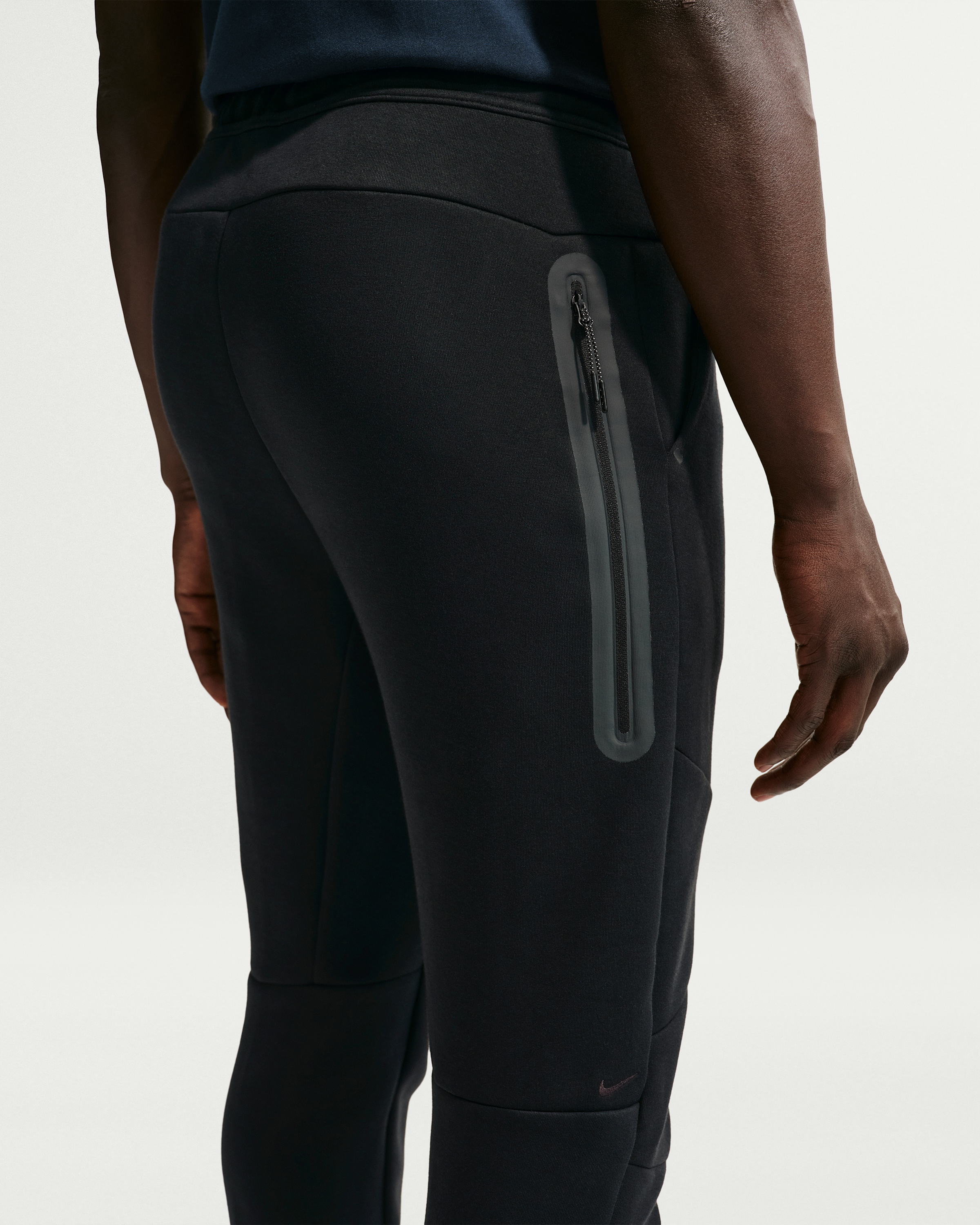 Nike Tech Men's Fleece Joggers - Black/Black - View 3