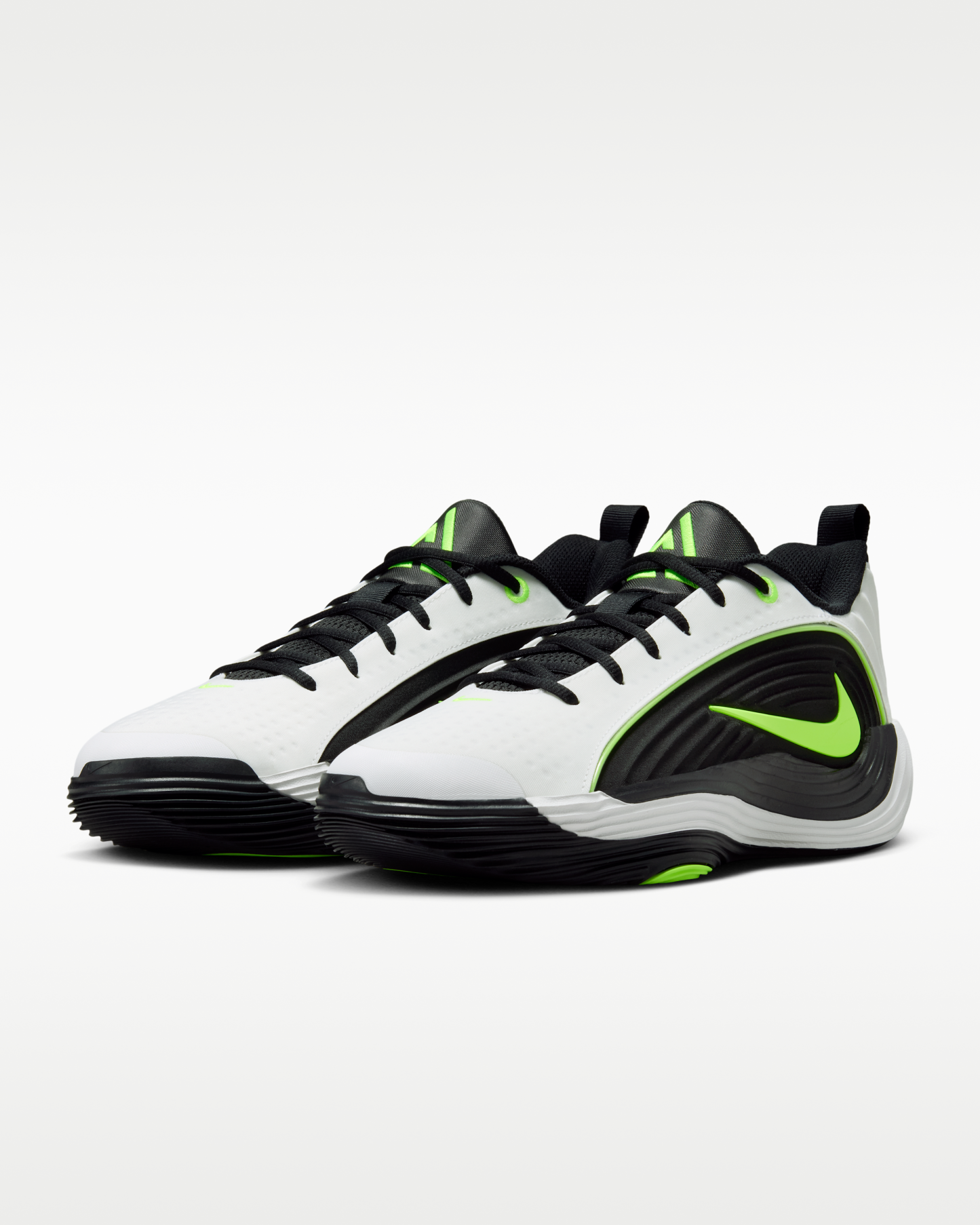 Giannis Immortality 5 Basketball Shoes - White/Black/Volt - View 5