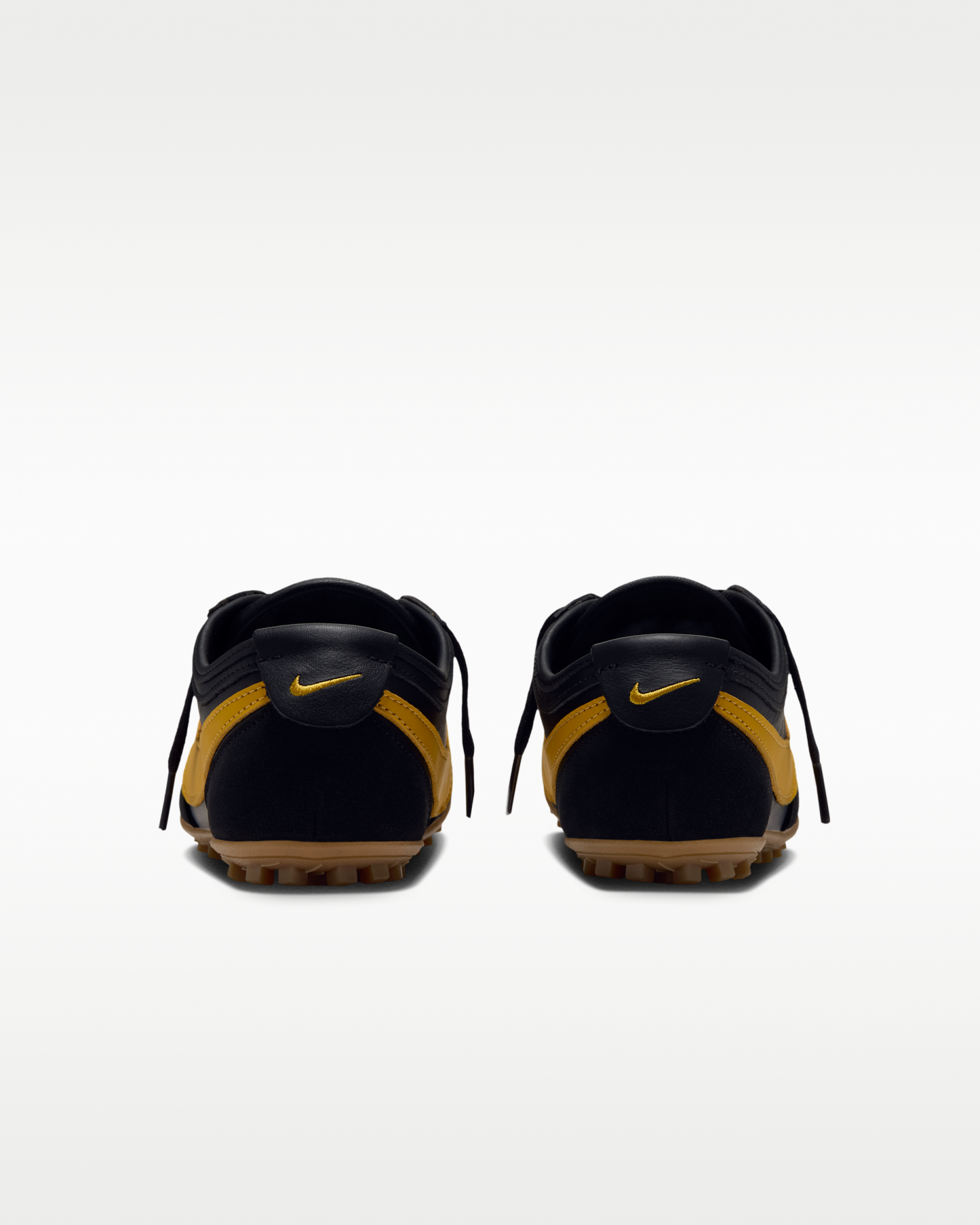 Nike Moon Shoe OG Leather Women's Shoes - Black/Gum Light Brown/Pale Ivory/Yellow Ochre - View 6