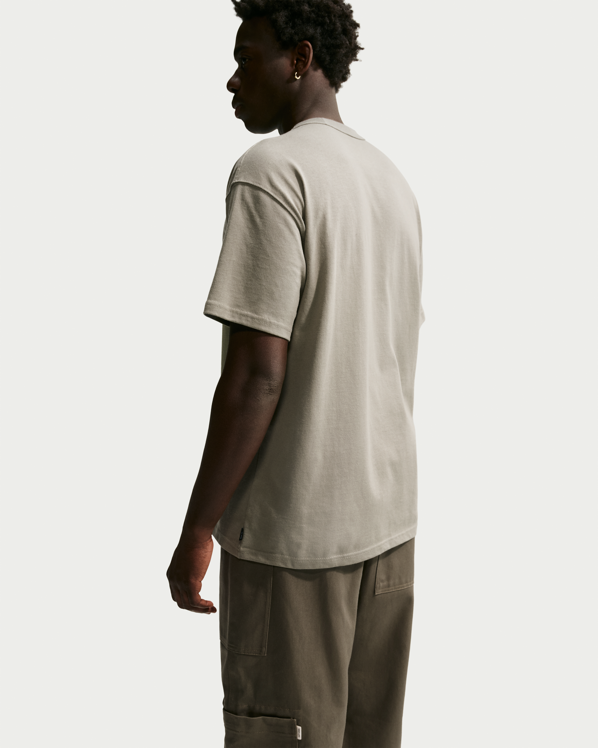 Nike Sportswear Premium Essentials Men's T-Shirt - Light Army - View 2