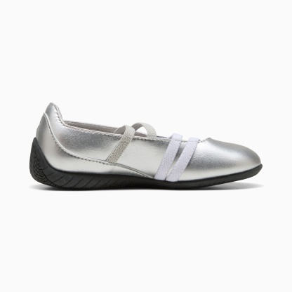 Speedcat Ballet Metallic Sneakers Kids - Ash Gray-PUMA White - Image 5