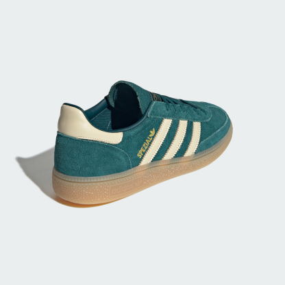 adidas HANDBALL SPEZIAL SHOES - Rich Green / Warm Vanilla / Gold Metallic - View 6