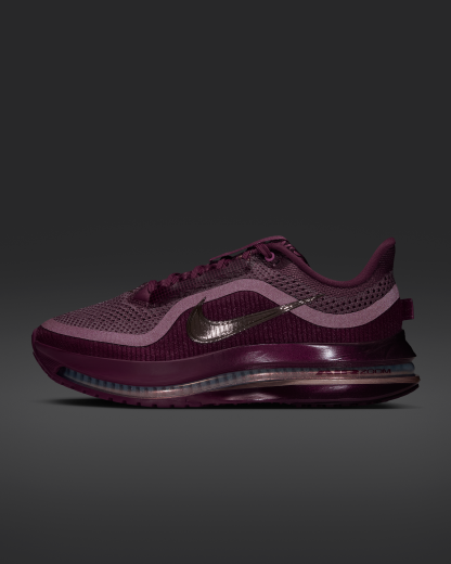 Nike Pegasus Premium Women's Road Running Shoes - Pink Smoke/Mystic Dates/Light Boulder/Metallic Red Bronze - View 9