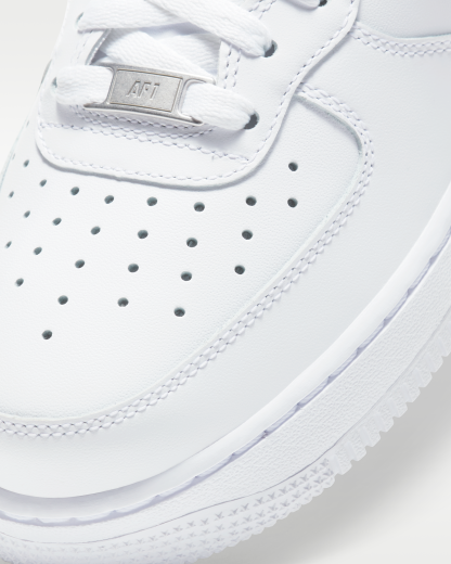 Nike Air Force 1 '07 Mid Women's Shoe - White/White/White - View 7