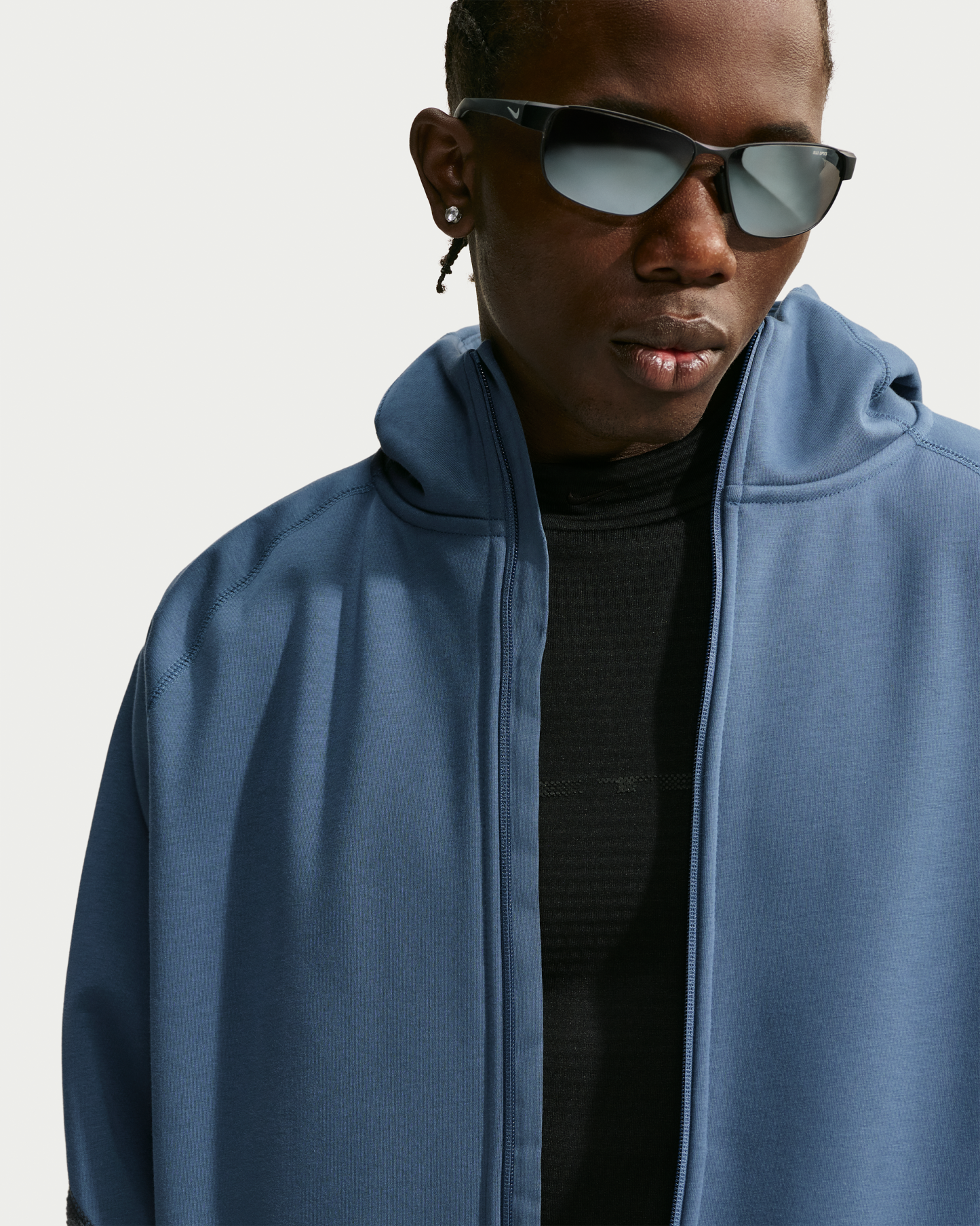 Nike Tech Boreas Men's Therma-FIT Full-Zip Hoodie - New Slate/Anthracite/Black - View 3
