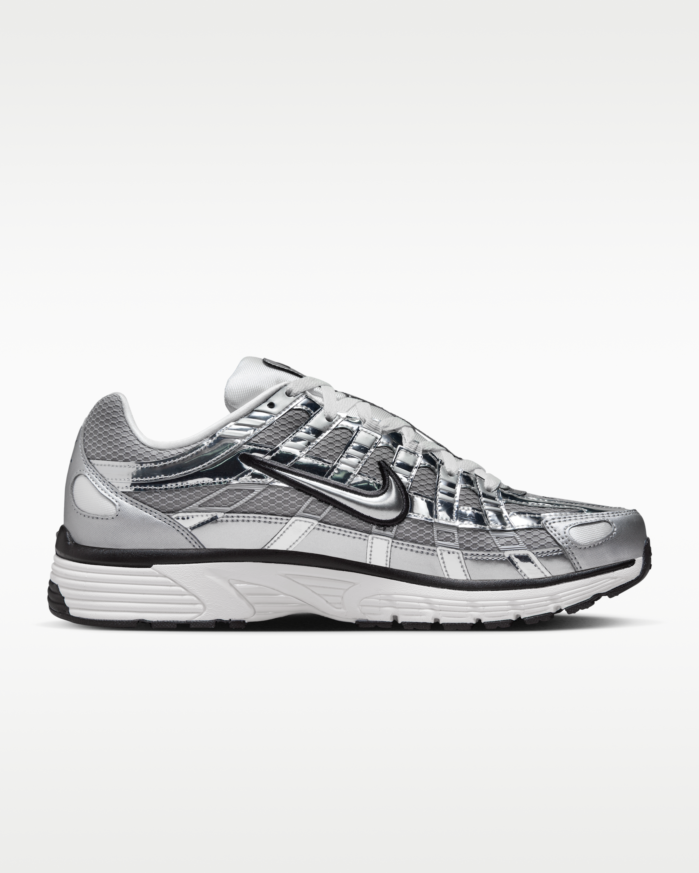 Nike P-6000 Shoes - Metallic Silver/Sail/Black/Metallic Silver - View 3