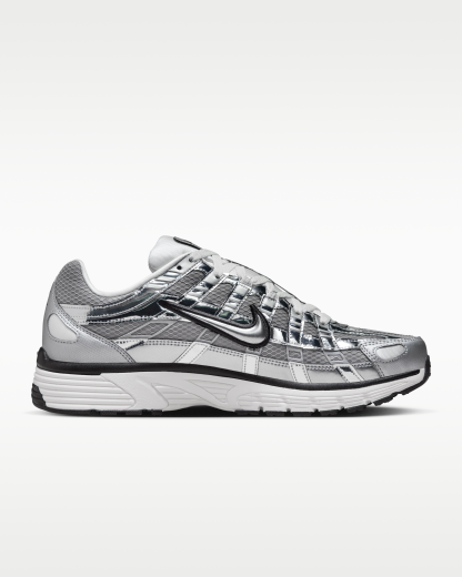 Nike P-6000 Shoes - Metallic Silver/Sail/Black/Metallic Silver - View 3