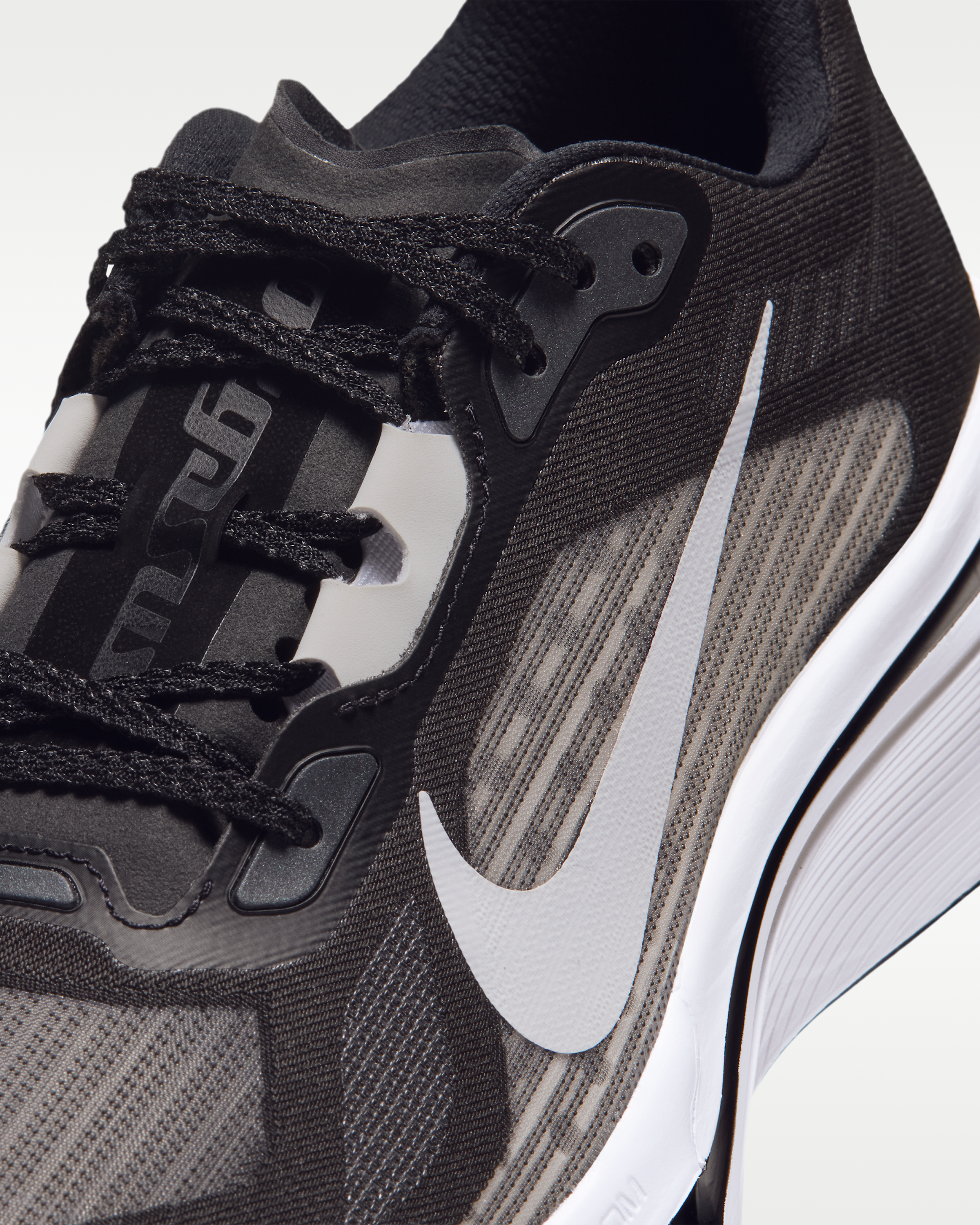 Nike Pegasus Plus 2 Women's Road-Running Shoes - Black/Smoke Grey/White - View 7