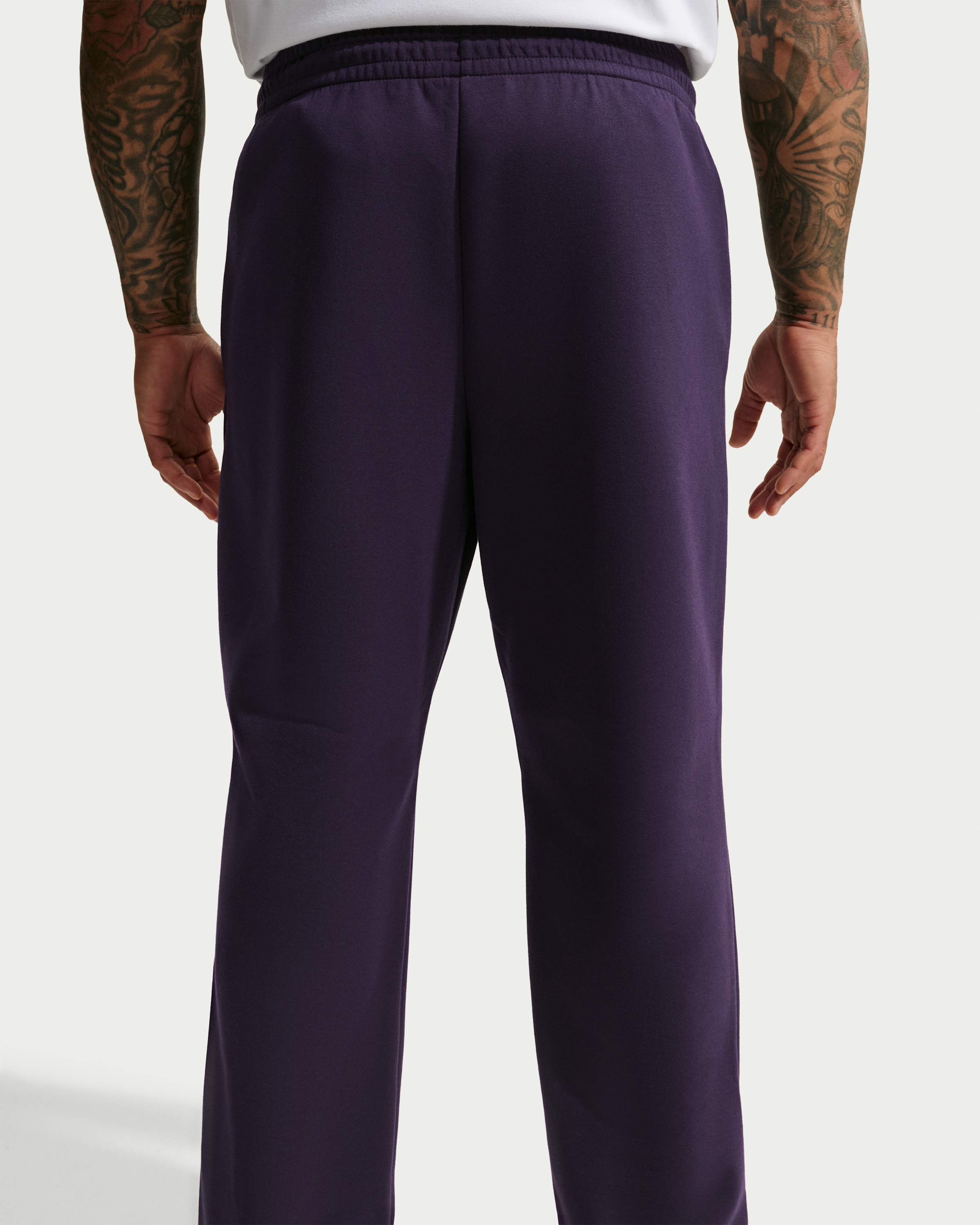 Kobe Men's Dri-FIT Fleece Basketball Trousers - Purple Dynasty/Purple Dynasty - View 9