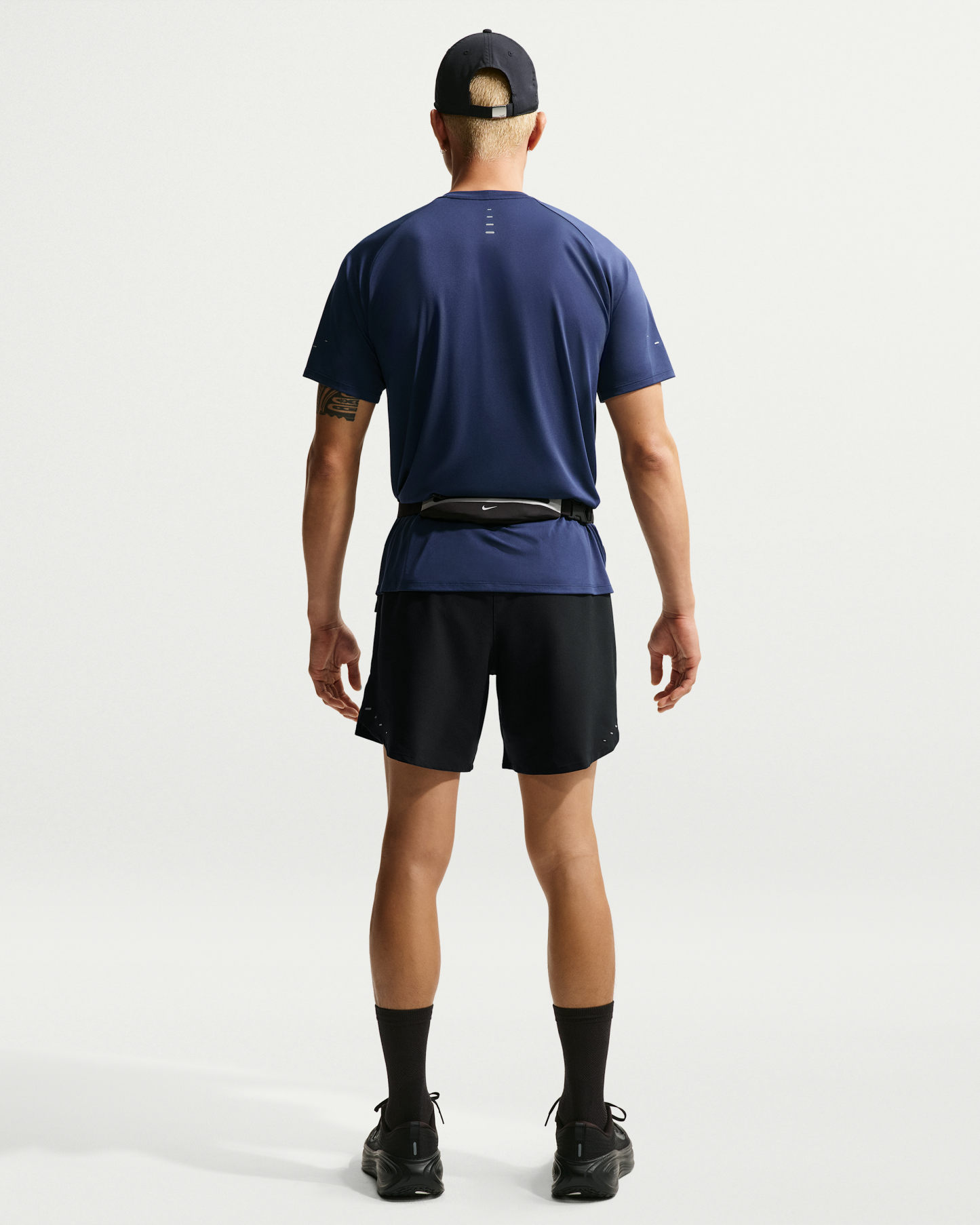 Nike Stride Men's Dri-FIT 18cm (approx.) Briefs-Lined Running Shorts - Black - View 5