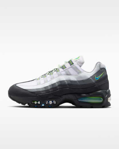 Nike Air Max 95 Big Bubble Men's Shoes - Black/Action Green/Anthracite/Photo Blue - View 1