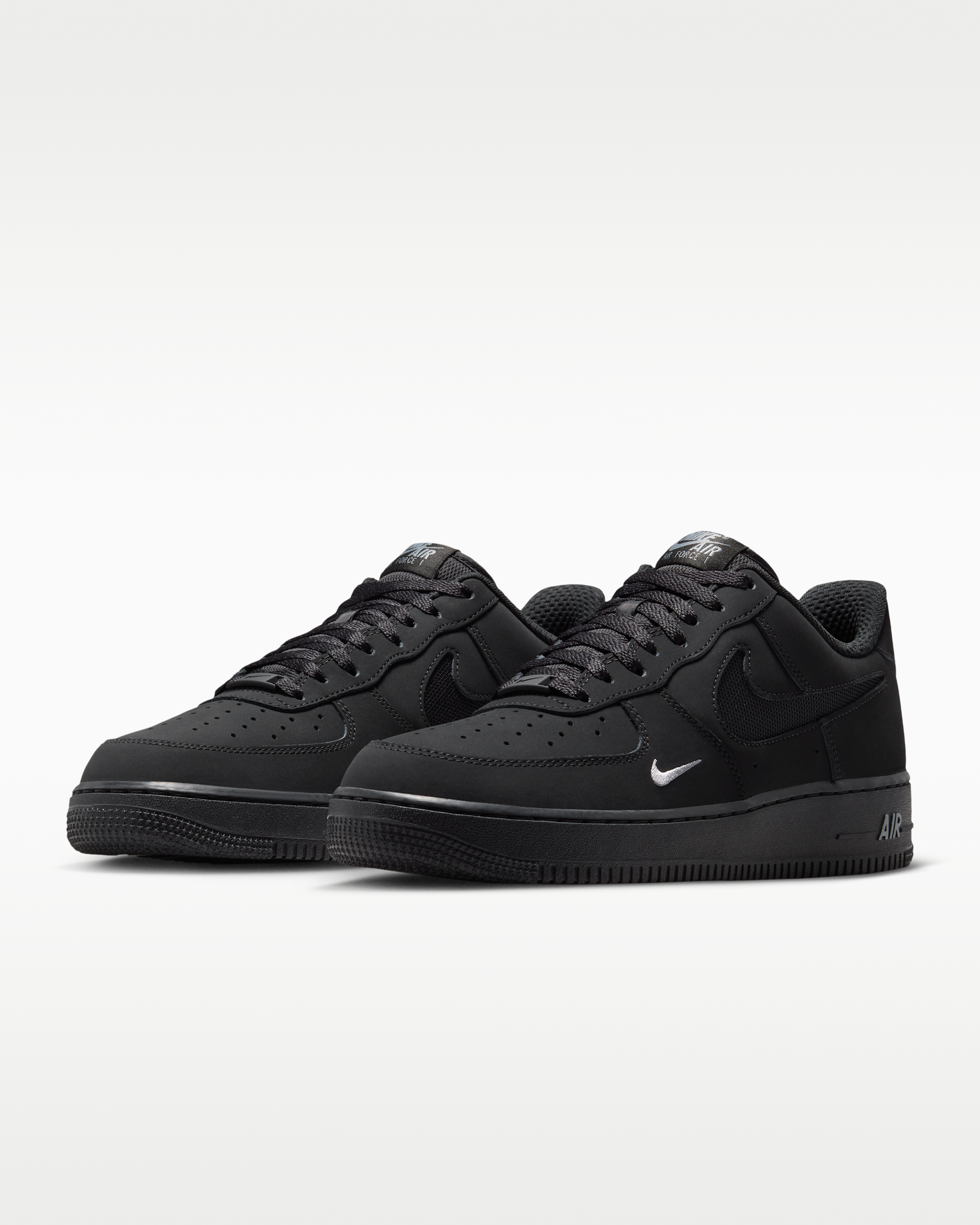 Nike Air Force 1 '07 LV8 Men's Shoes - Black/Cool Grey/Cool Grey - View 5