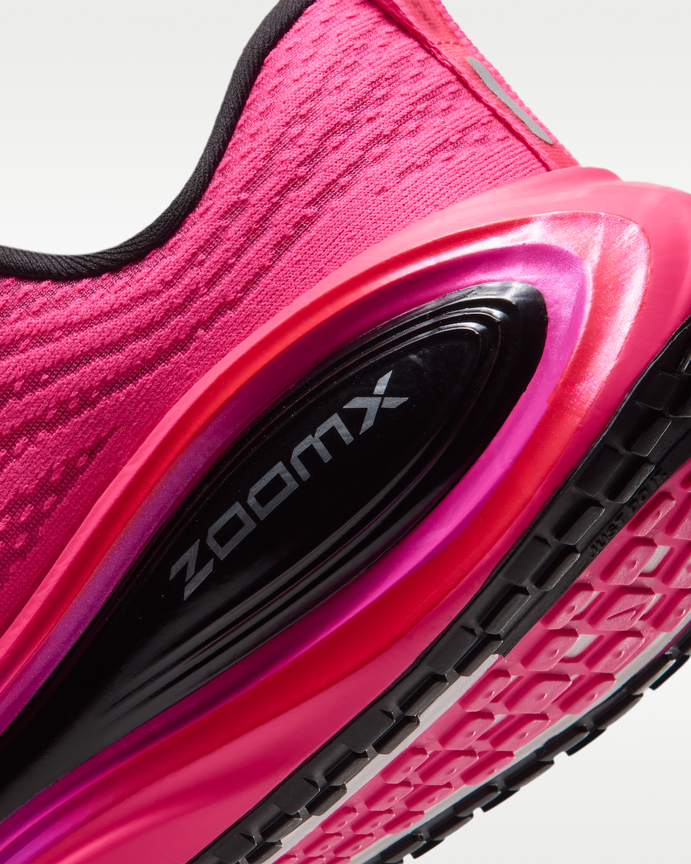 Nike Vomero Plus Women's Road Running Shoes - Black/Hyper Pink/Fuchsia Blast/Black - View 8