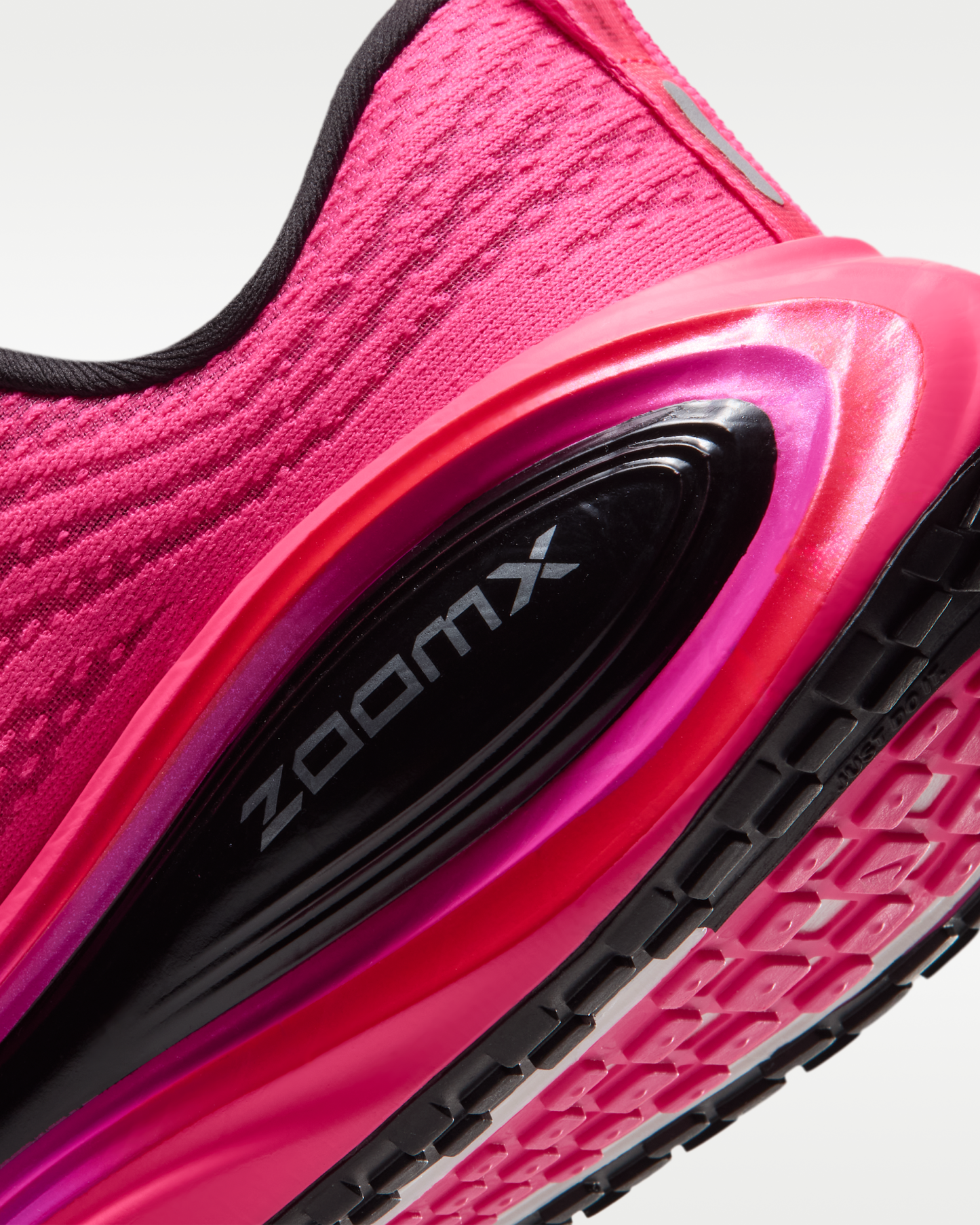 Nike Vomero Plus Women's Road Running Shoes - Black/Hyper Pink/Fuchsia Blast/Black - View 8