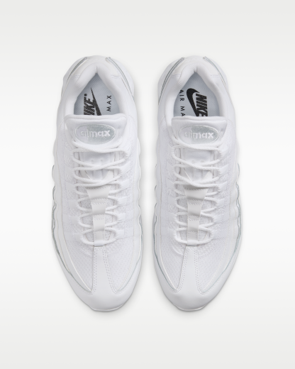 Nike Air Max 95 Big Bubble Men's Shoes - White/White/Pure Platinum/White - View 4