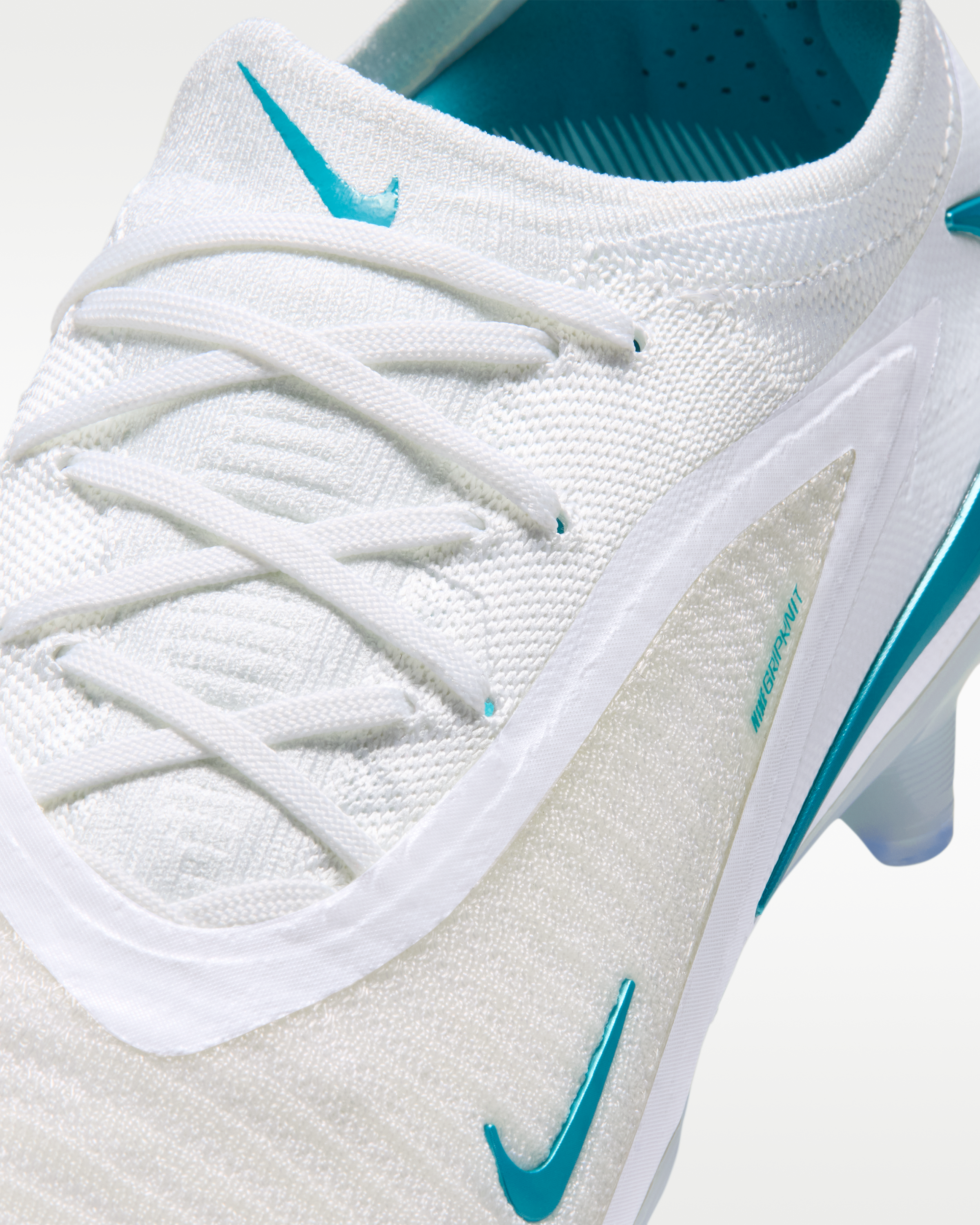 Nike Phantom 6 Low Elite Firm-Ground Football Boot - White/White/Dusty Cactus - View 8