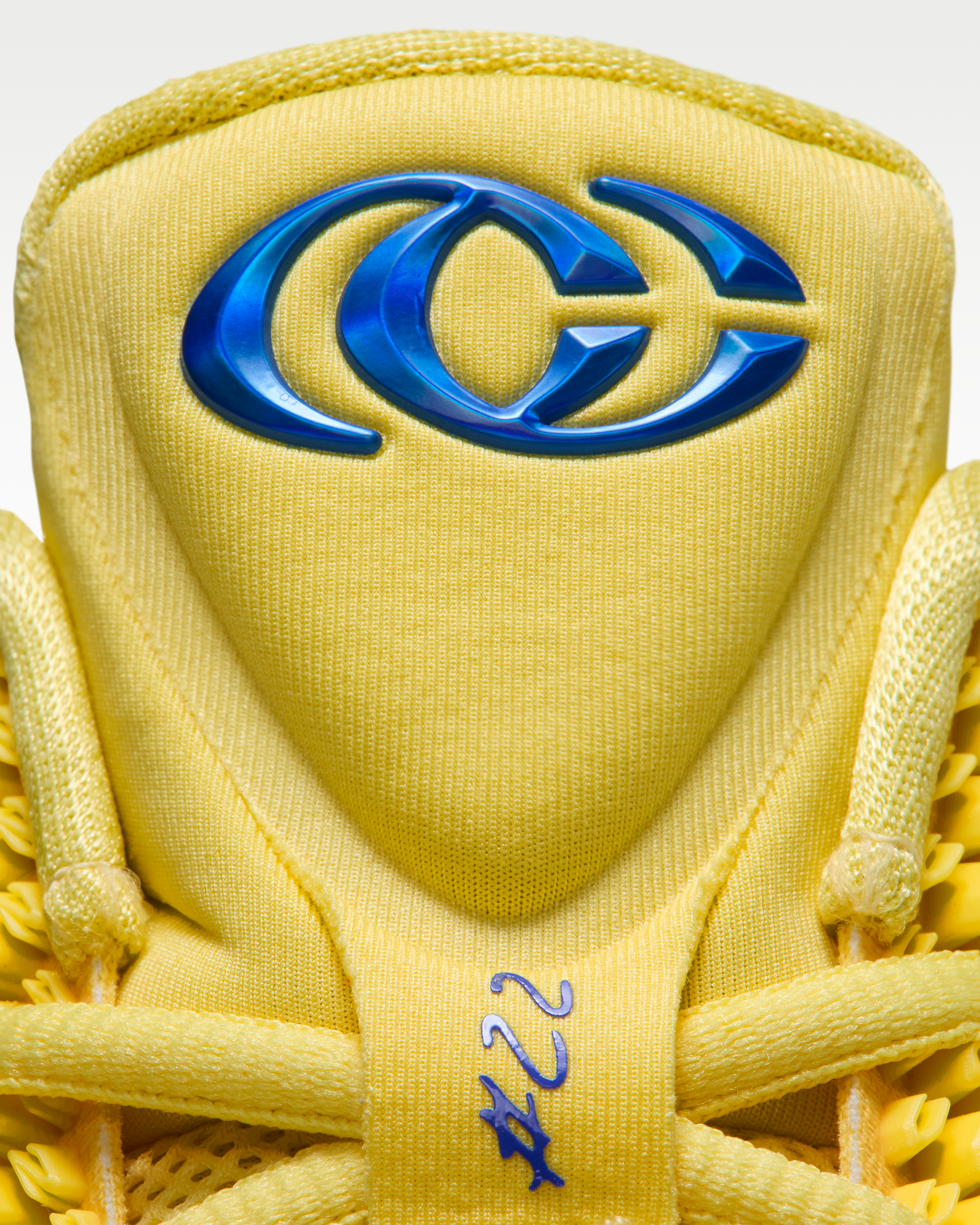 Caitlin 1 'Warning Code' Basketball Shoes - Yellow Zest/Soft Yellow/Racer Blue - View 9