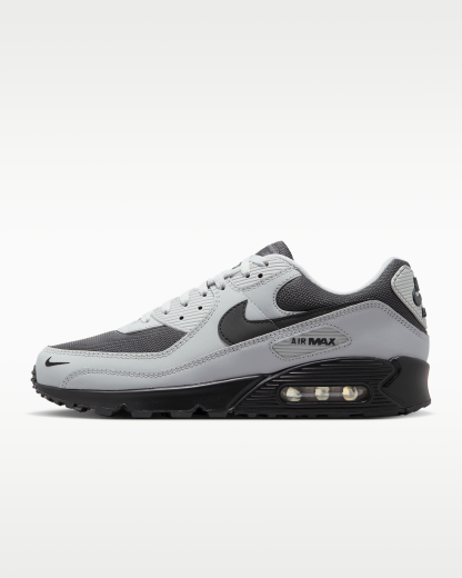Nike Air Max 90 Men's Shoes - Light Smoke Grey/Anthracite/Photon Dust/Black - View 1