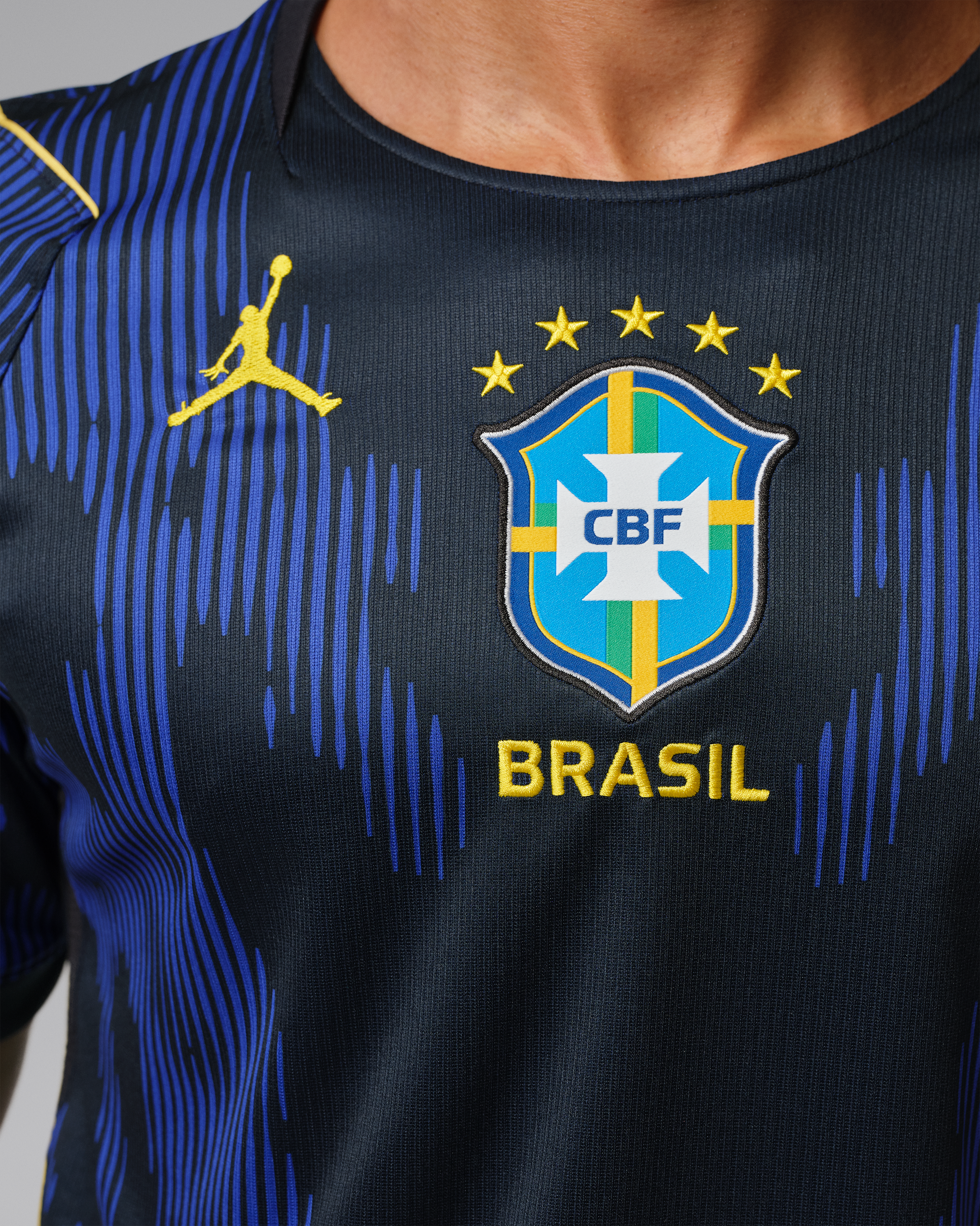 Brazil National Team 2026 Stadium Away Men's Nike Dri-FIT Football Shirt - Old Royal/Black - View 4
