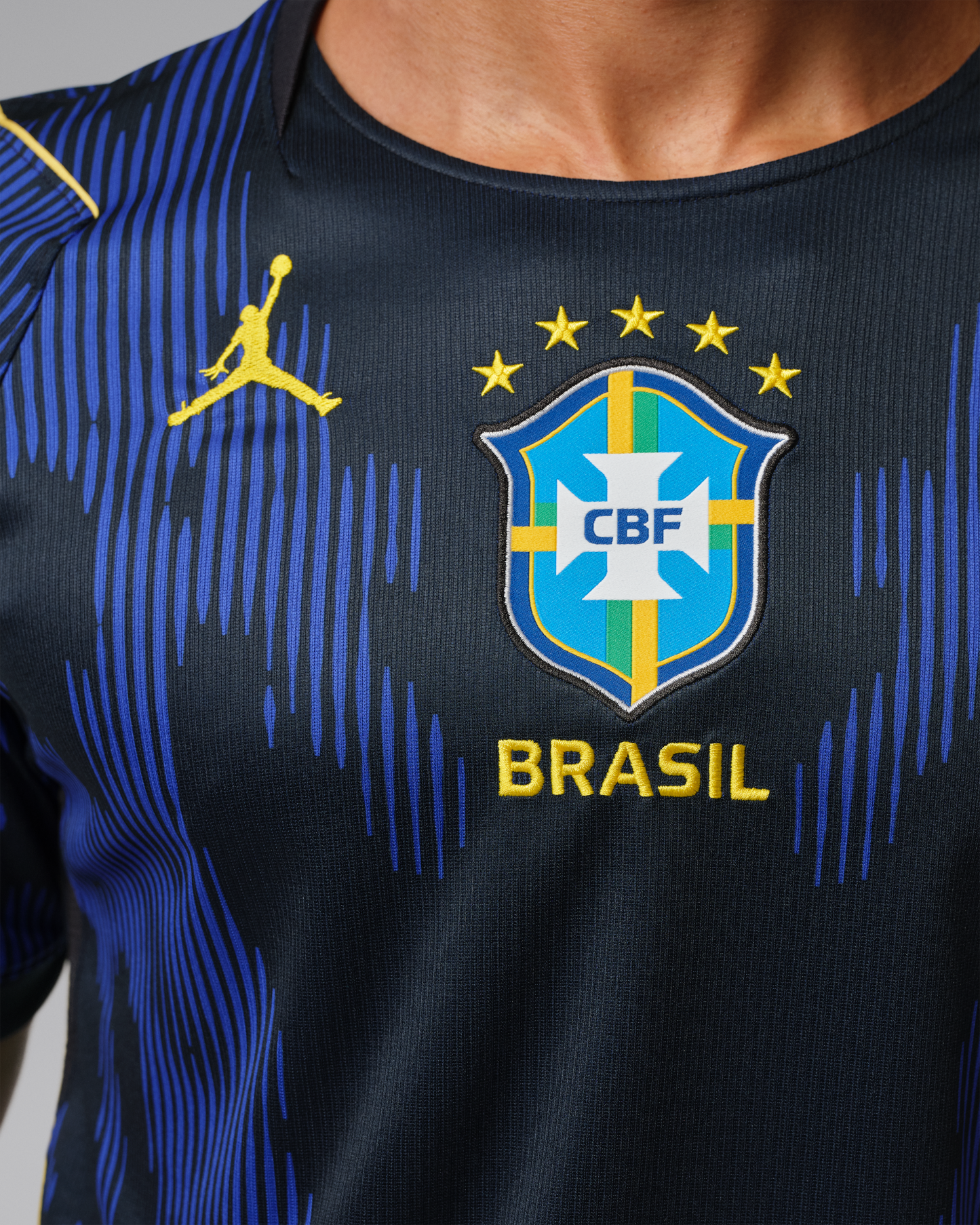 Brazil National Team 2026 Stadium Away Men's Nike Dri-FIT Football Shirt - Old Royal/Black - View 4