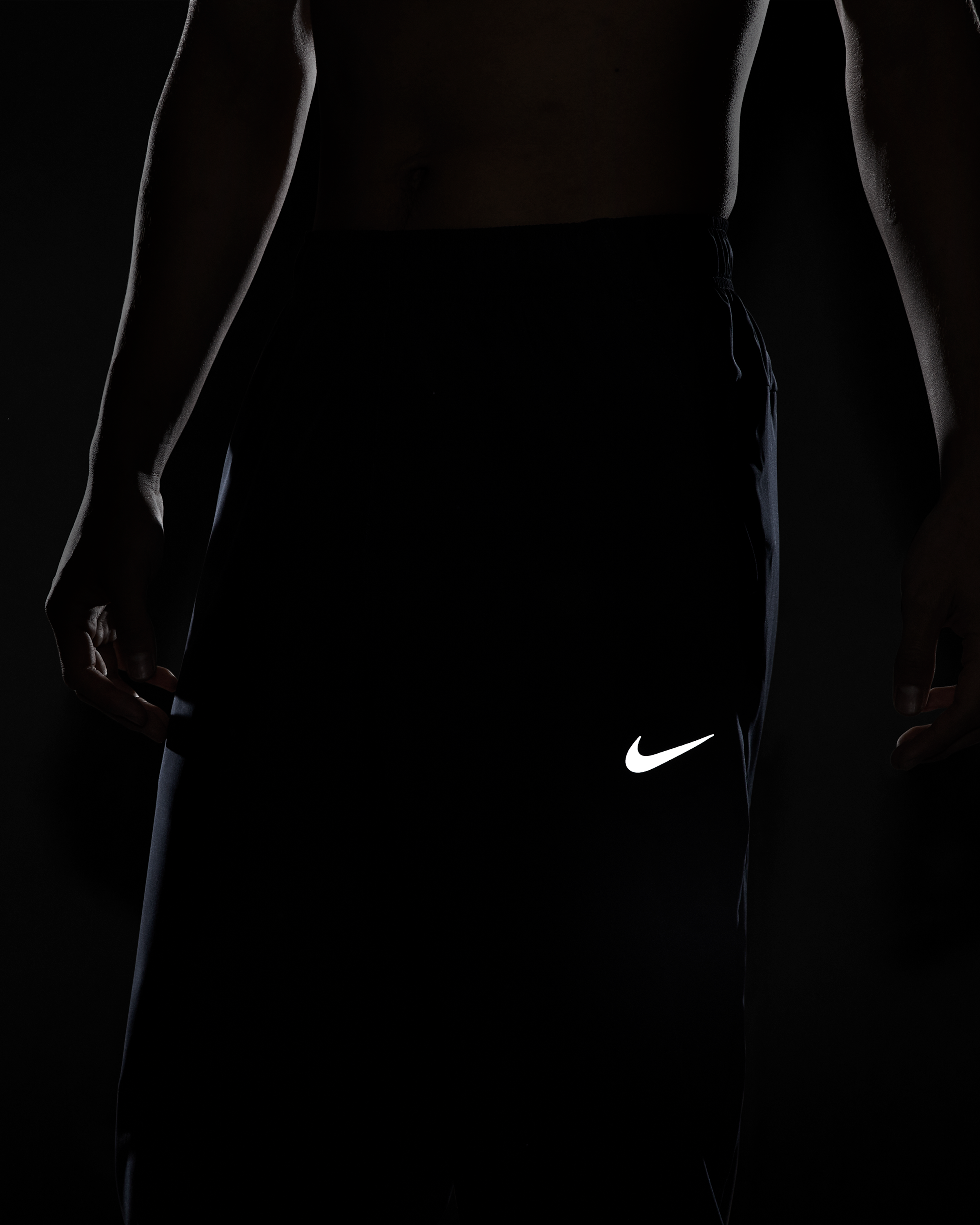 Nike Form Men's Dri-FIT Tapered Versatile Trousers - Obsidian/Black - View 7