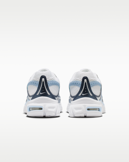 Nike Air Max Moto 2K Women's Shoes - White/Metallic Silver/Midnight Navy/Hydrogen Blue - View 6