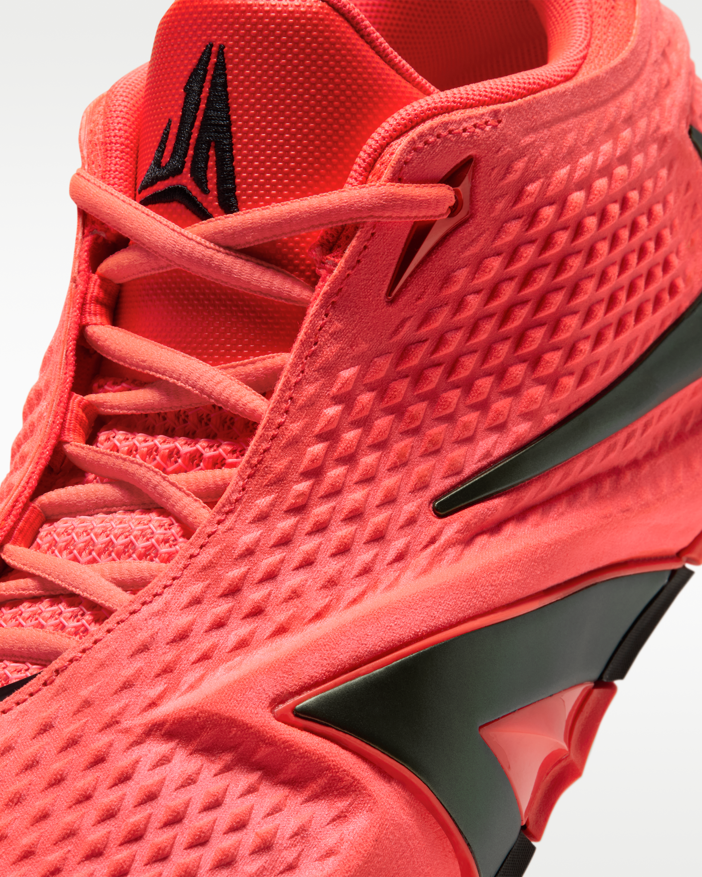 Ja 4 'Code Red' Basketball Shoes - Bright Crimson/Black/Cobalt Bliss/Multi-Colour - View 7