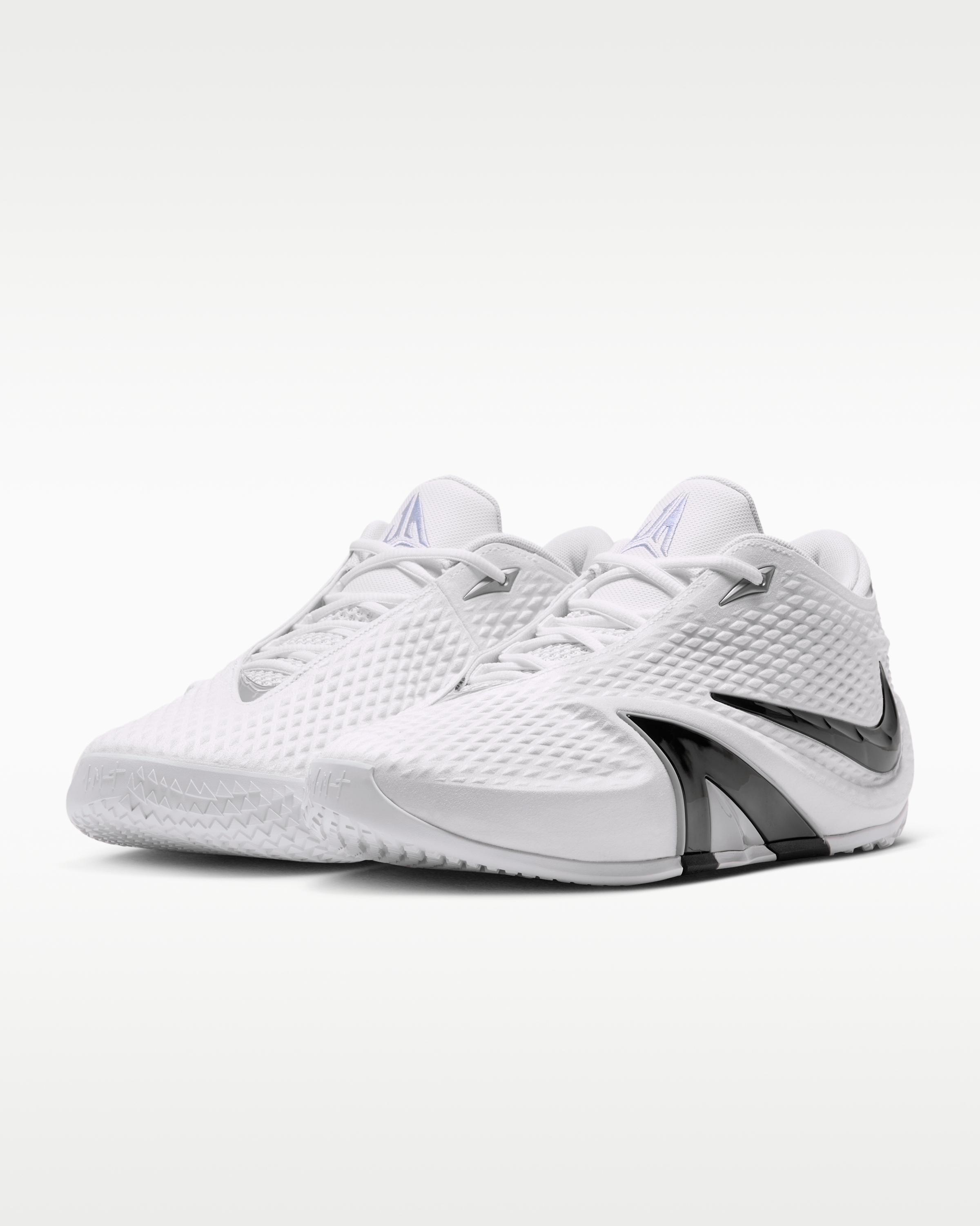 Ja 4 'Phantom' Basketball Shoes - White/Cobalt Bliss/Photon Dust/Black - View 5