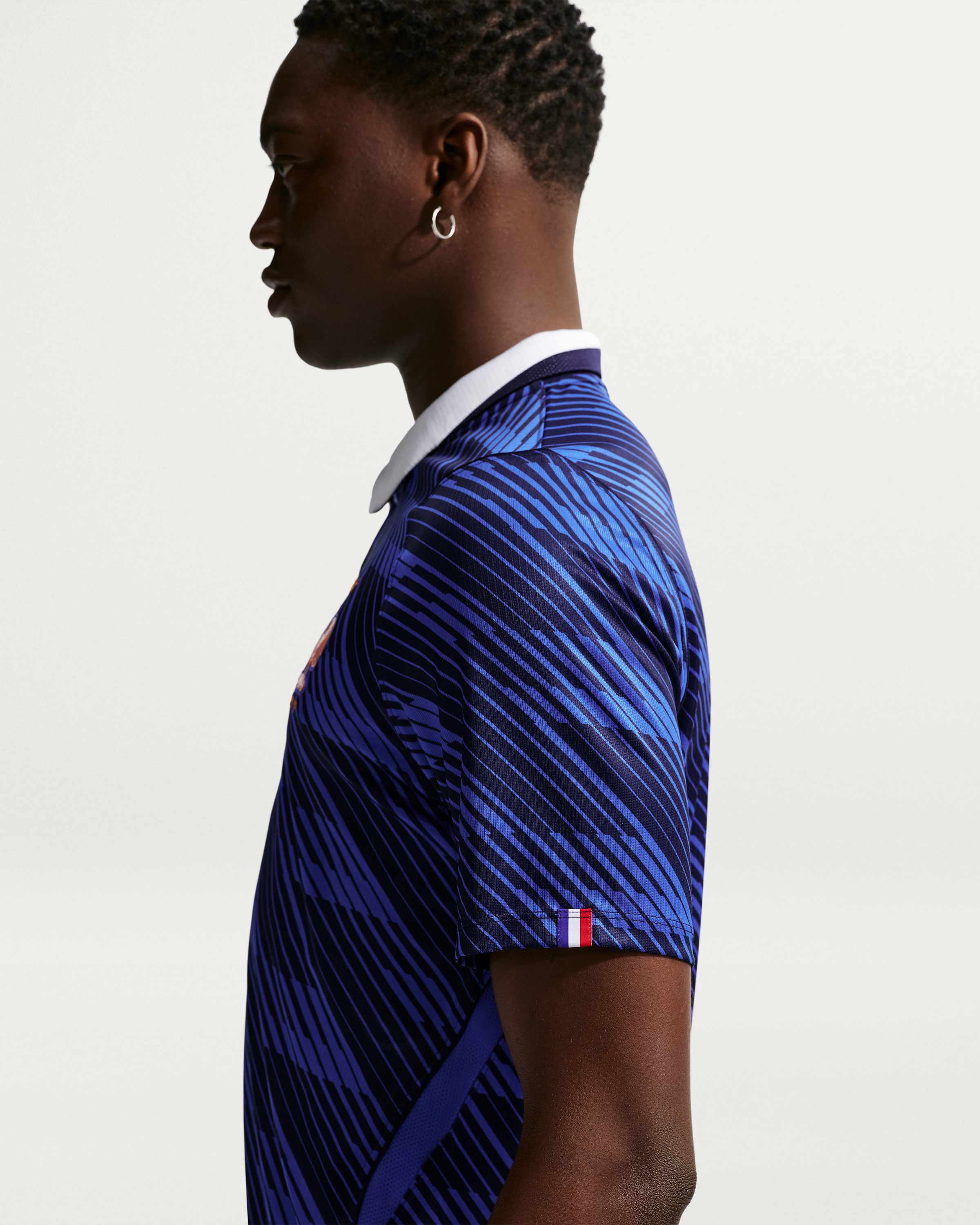 France National Team 2026 Stadium Home Men's Nike Dri-FIT Football Shirt - Game Royal/Blackened Blue/White/Metallic Copper - View 3